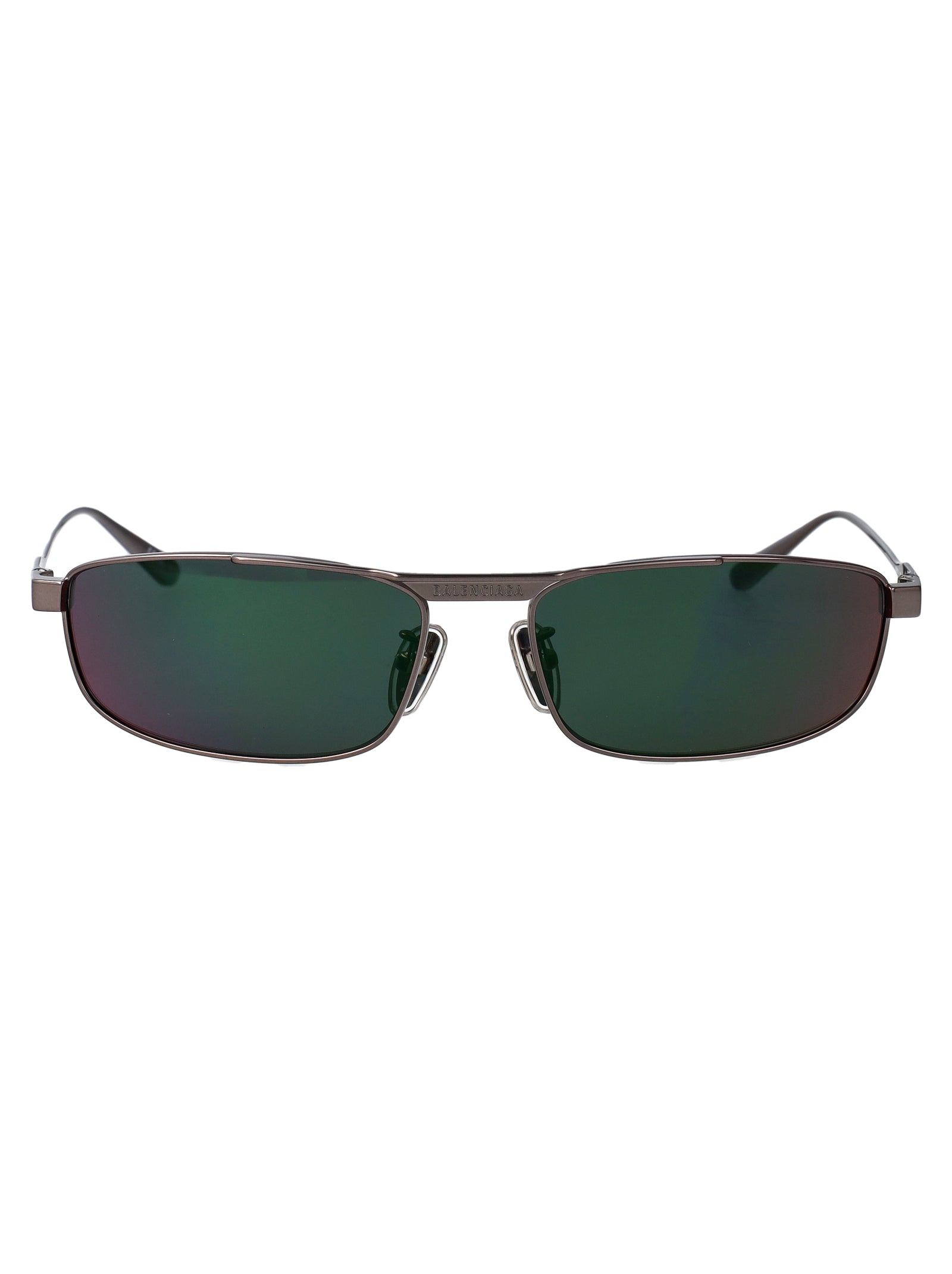 BALENCIAGA Ruthenium Metal Sunglasses