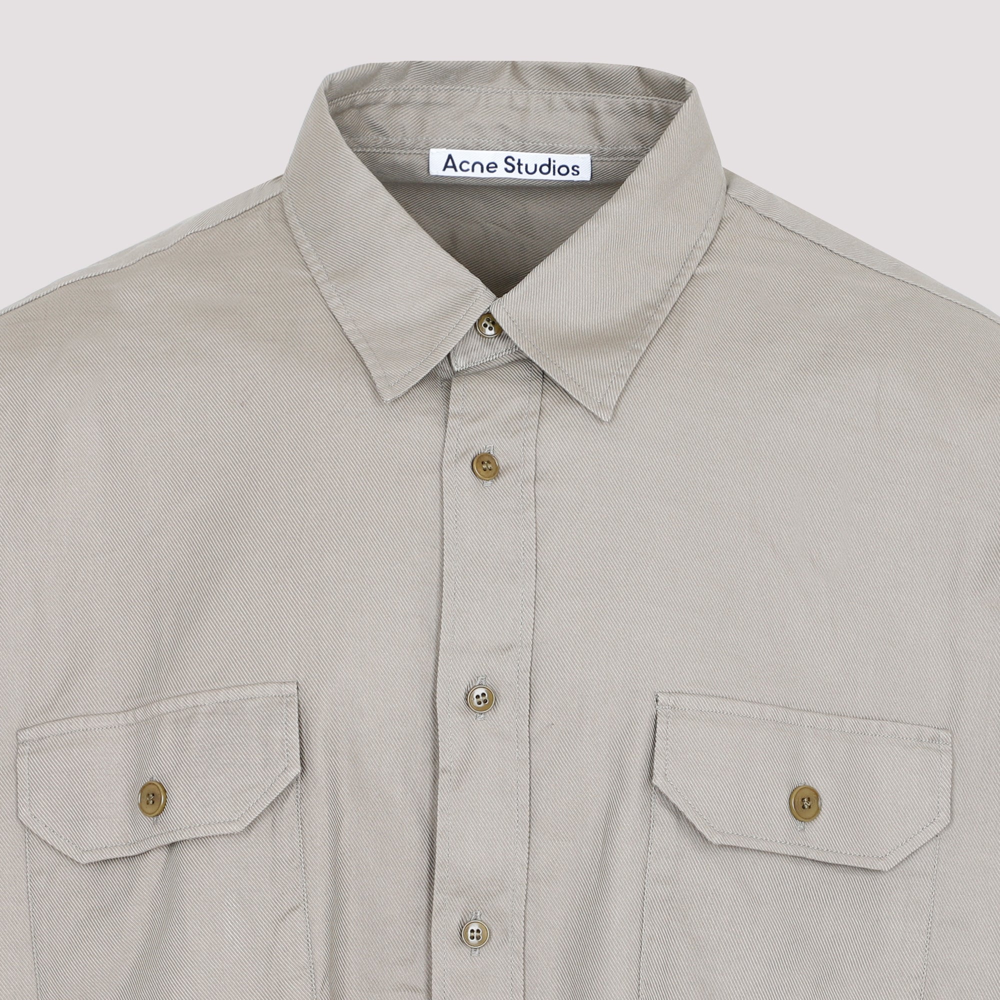 ACNE STUDIOS Classic Pocket Shirt for Men - Size 48