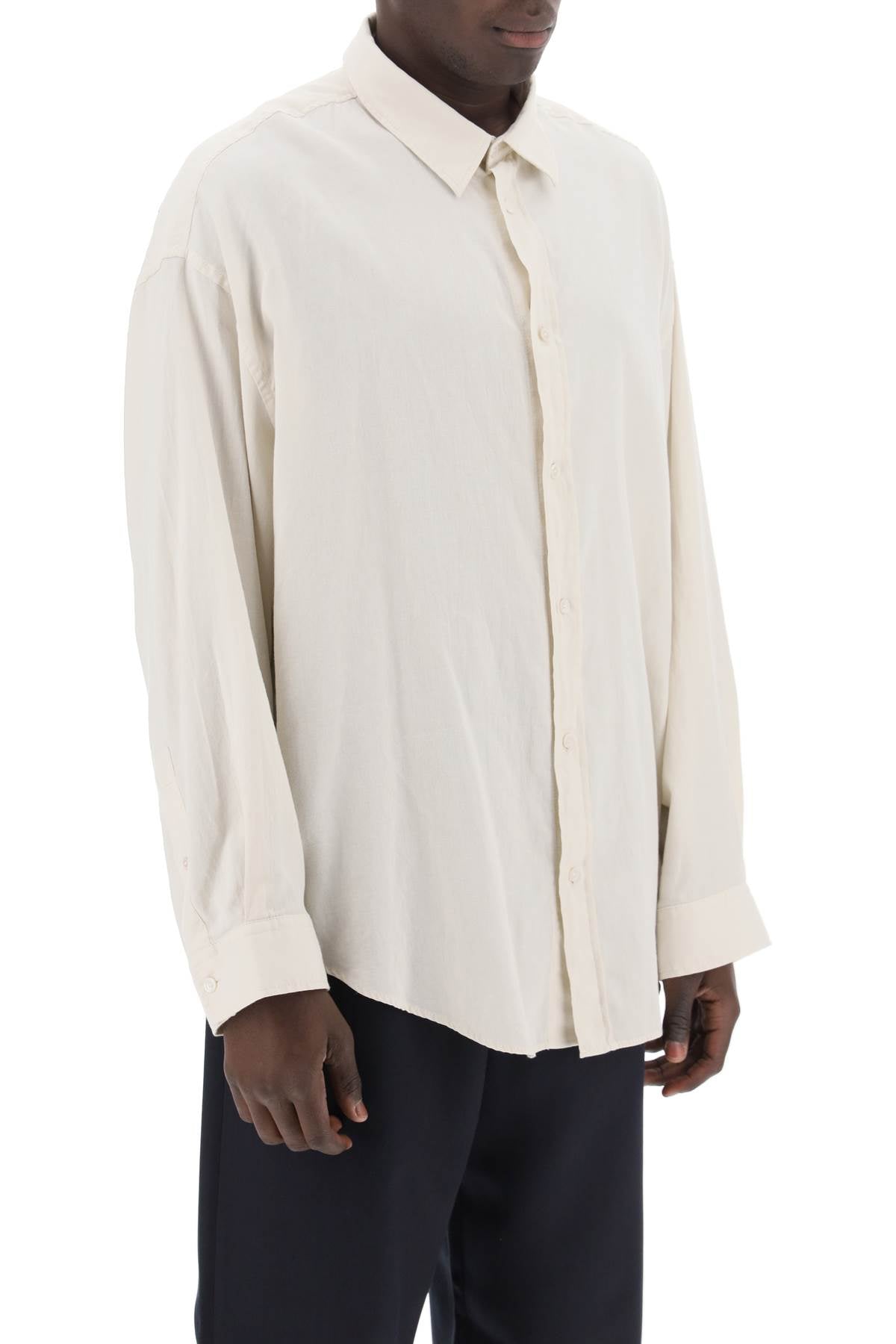ACNE STUDIOS Relaxed Fit Button-Down Shirt - Size 46