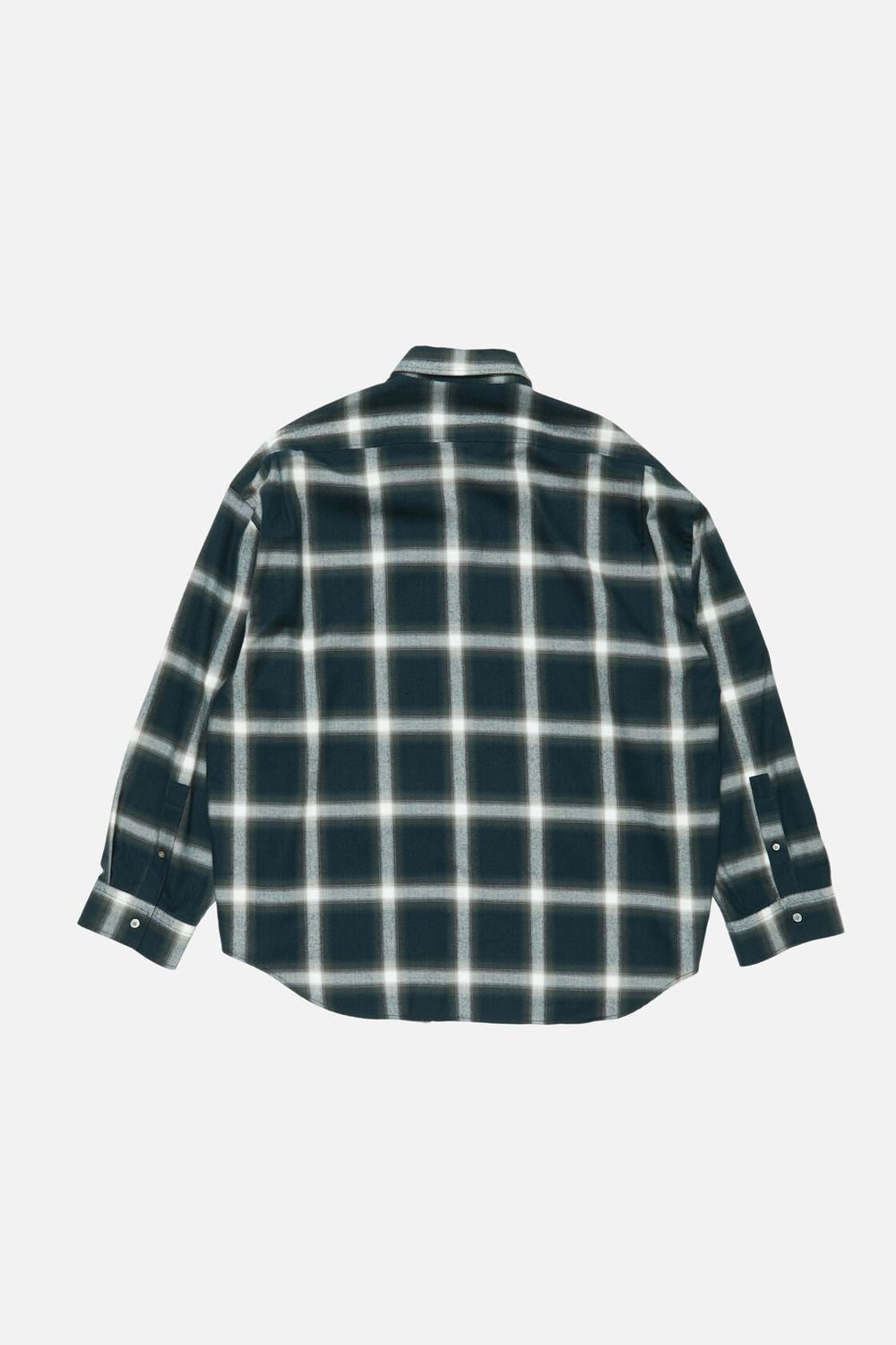 ACNE STUDIOS Flannel Shadow Check Long Sleeve Shirt