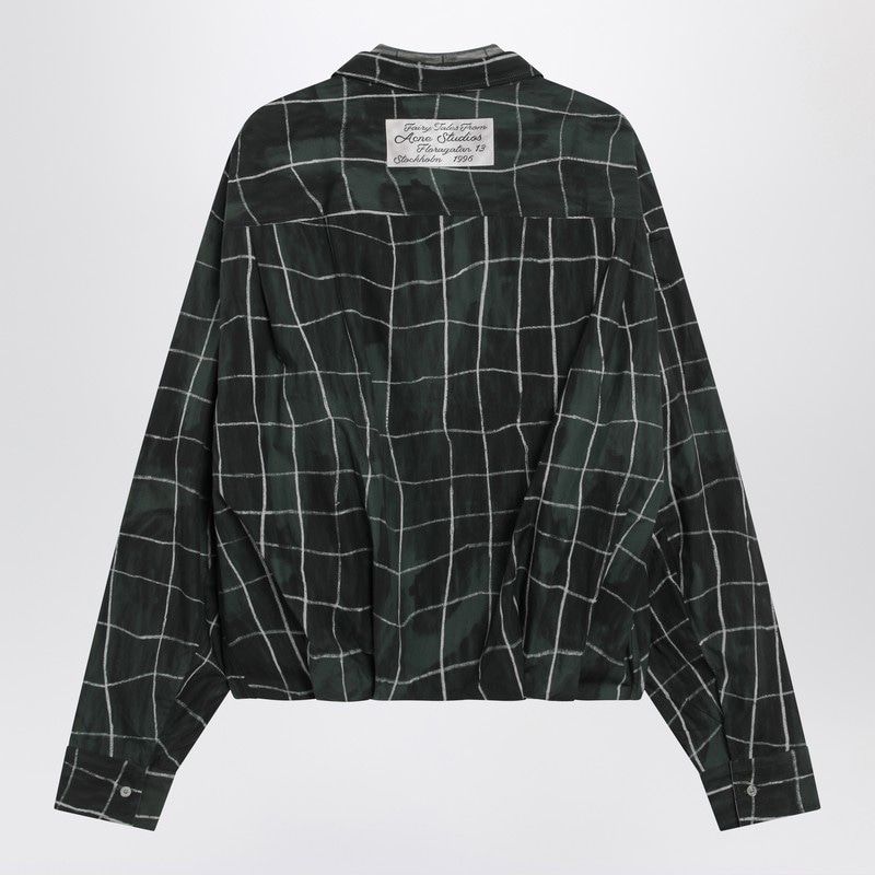 ACNE STUDIOS Layered Check Button-Up Shirt