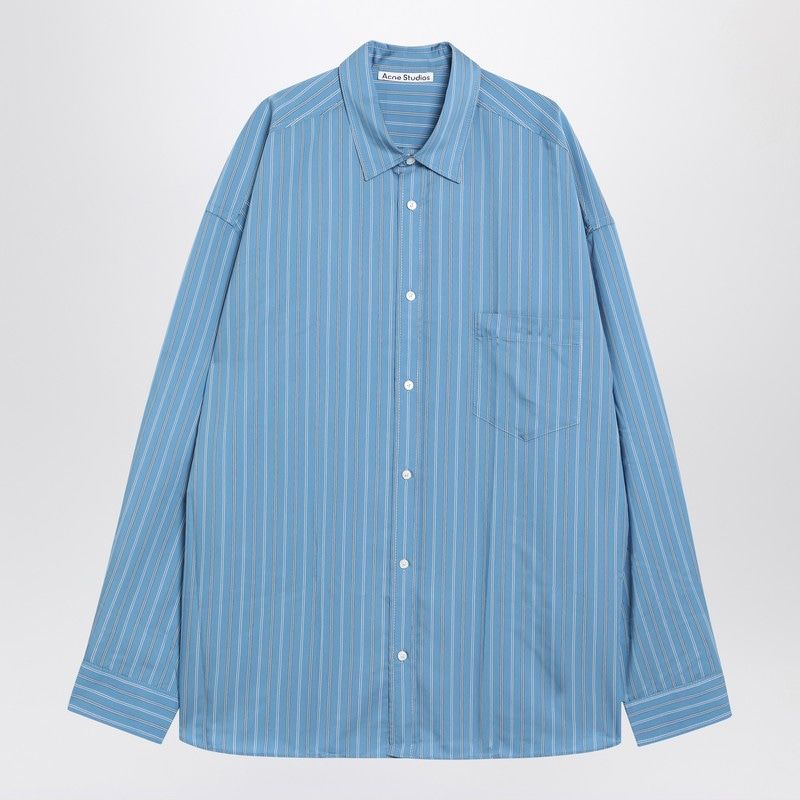 ACNE STUDIOS Relaxed Fit Striped Button-Up Shirt