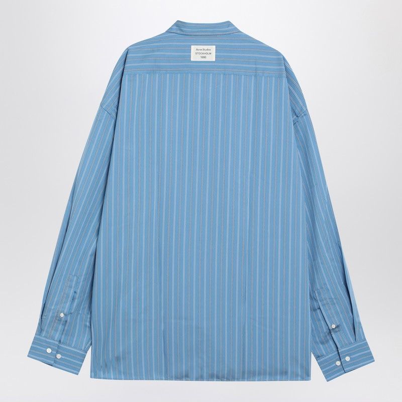 ACNE STUDIOS Relaxed Fit Striped Button-Up Shirt