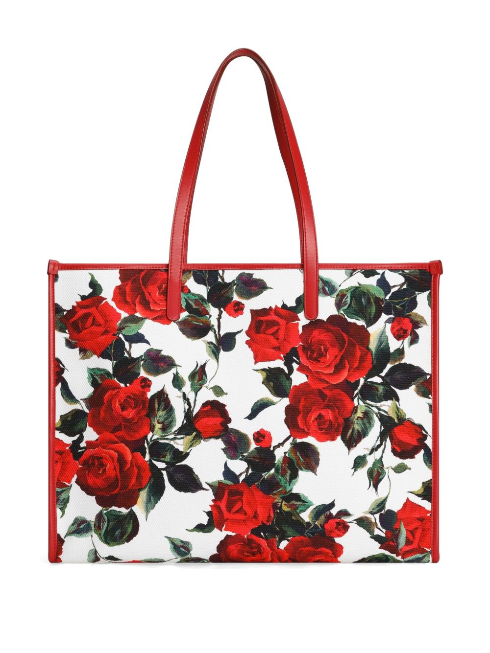 DOLCE & GABBANA Large Canvas Tote Handbag