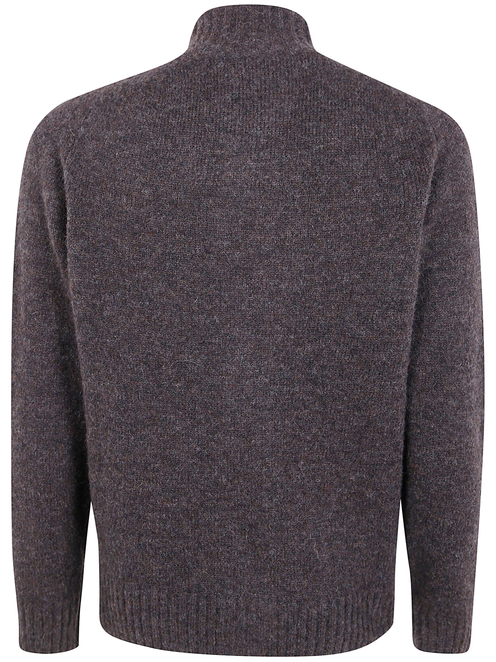 FILIPPO DE LAURENTIIS Raglan Sleeves Buttoned Cardigan