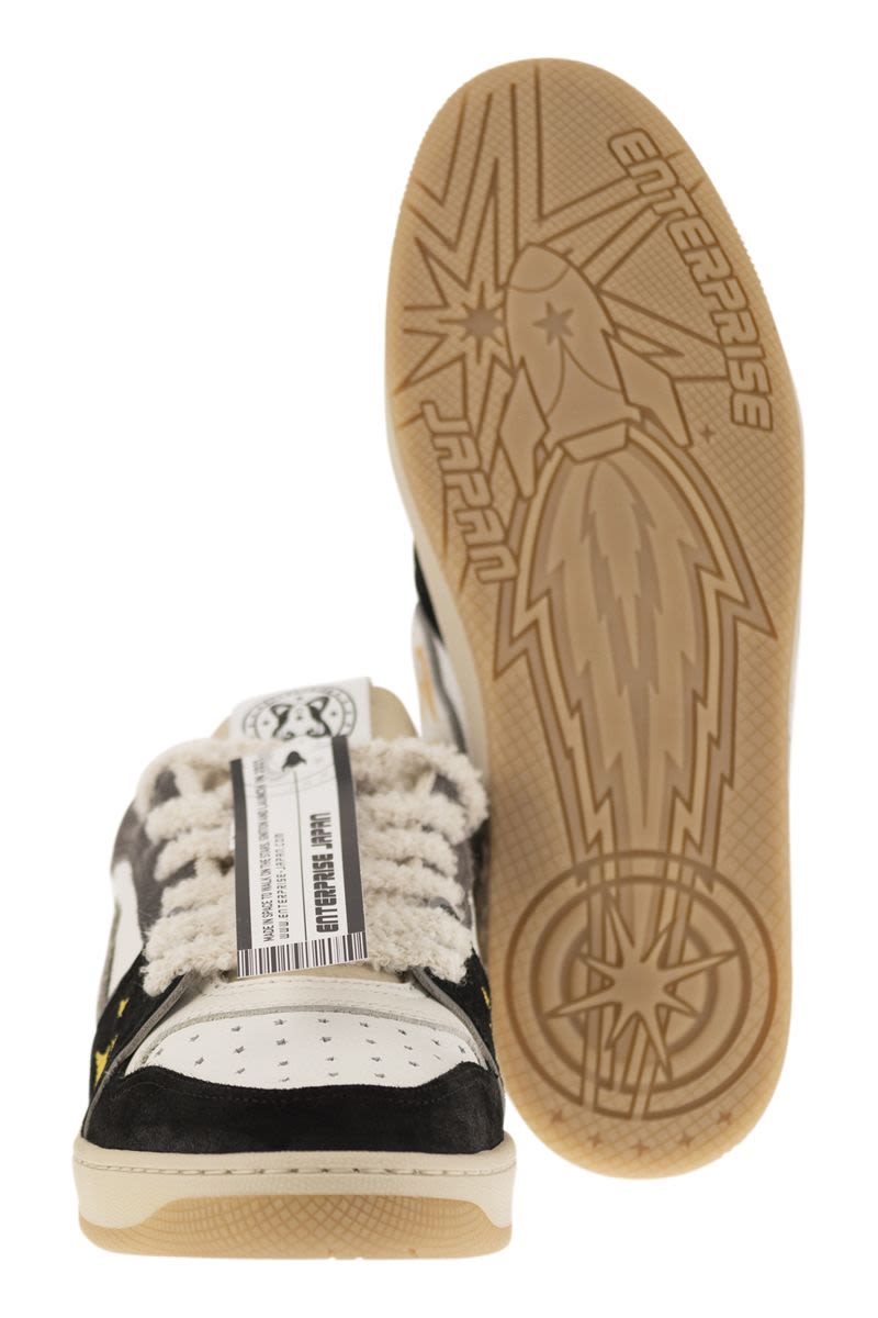 JAPAN ENTERPRISE Urban-Inspired EJ Rocket Sneakers - Men's 3.5 cm Sole Height