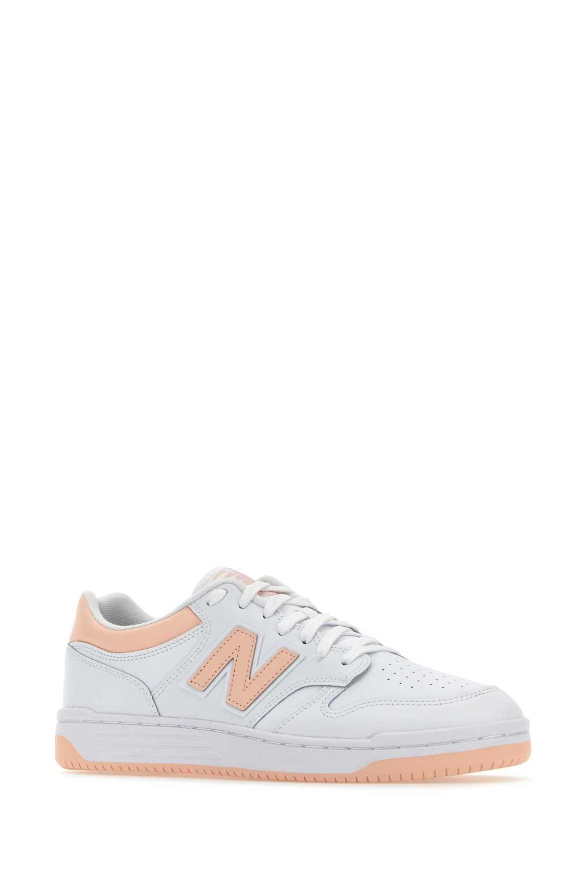 NEW BALANCE Two-Tone Leather 480 Sneakers for Men
