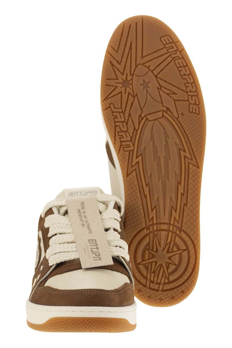 JAPAN ENTERPRISE Urban-Inspired Egg Rocket Sneakers - 3.5cm Sole Height