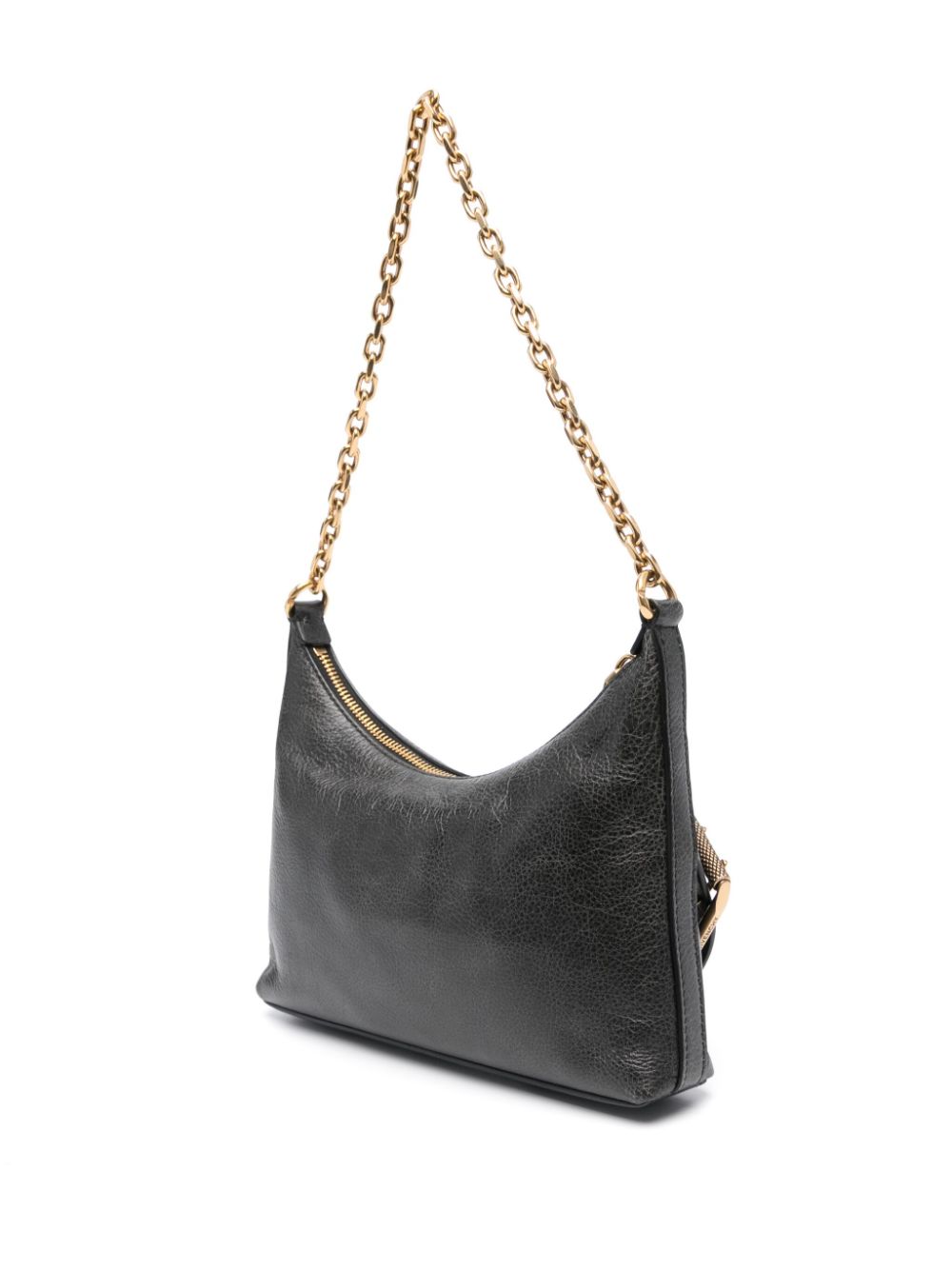 GIVENCHY Mini Pouch Handbag with Gold Chain