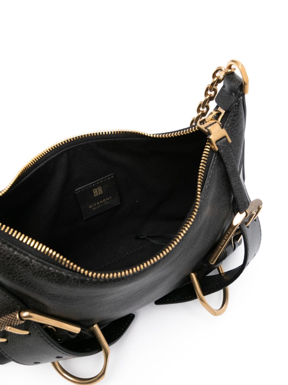 GIVENCHY Mini Pouch Handbag with Gold Chain