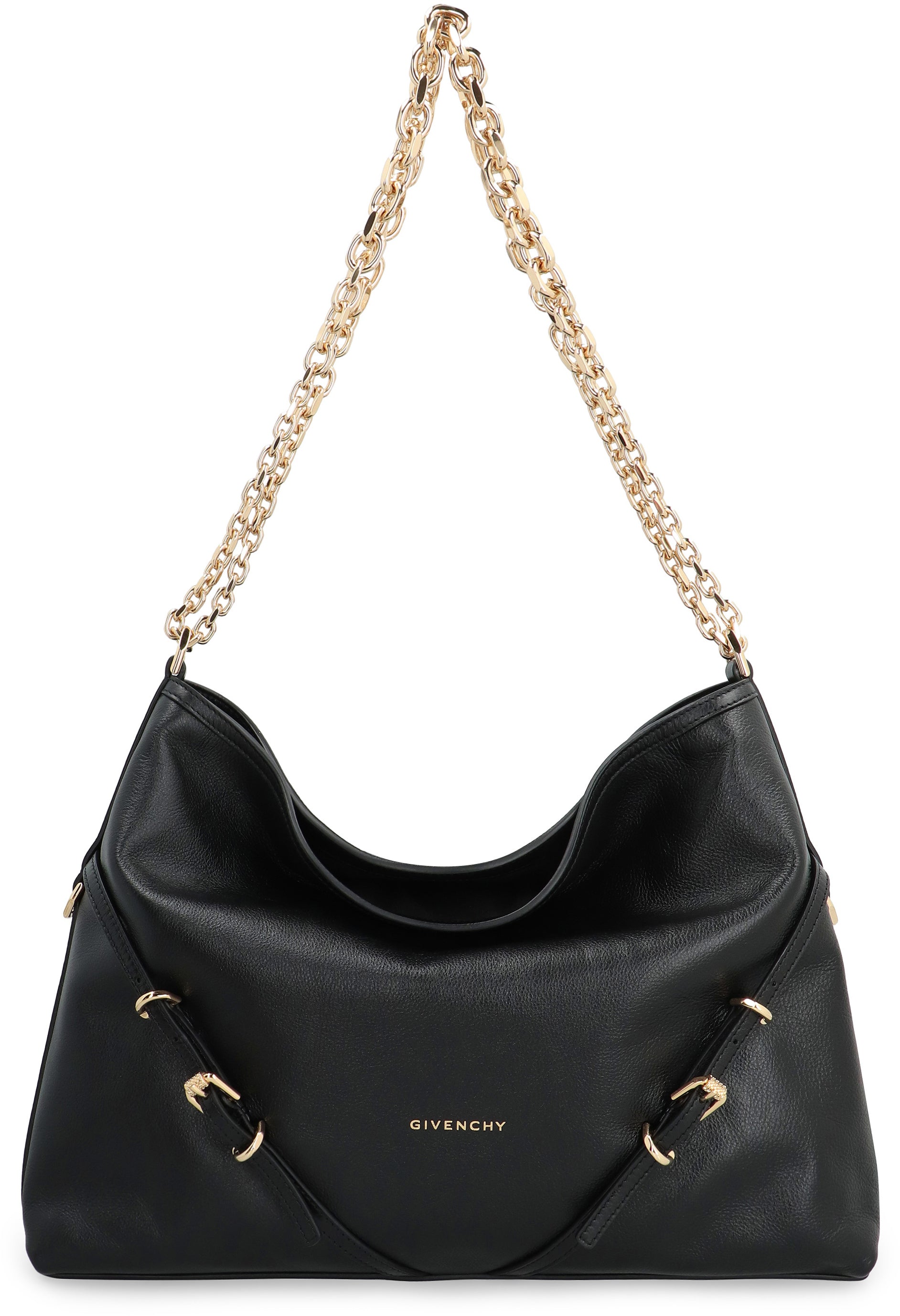 GIVENCHY Chic Mini Handbag with Gold Logo Chain