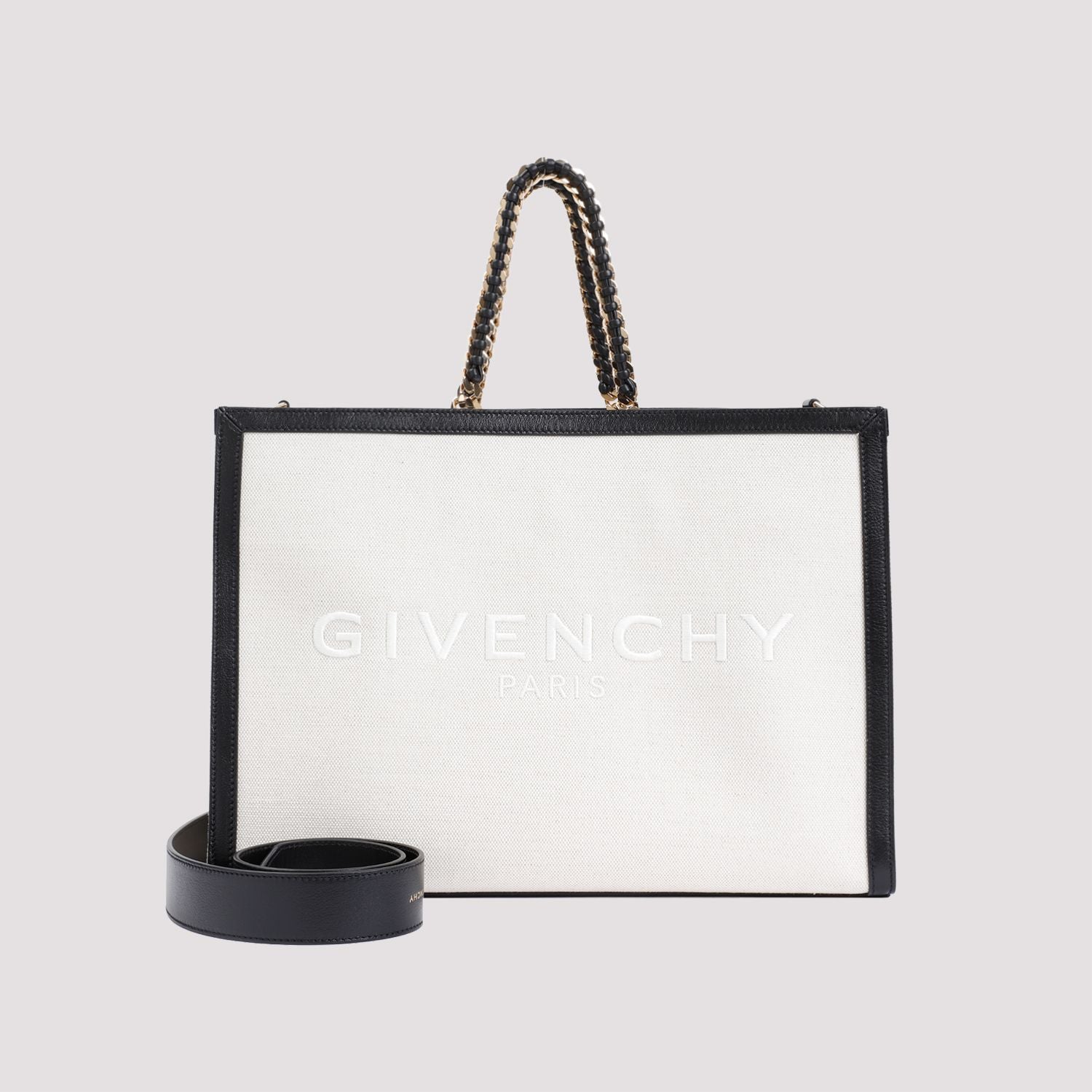 GIVENCHY Two-Tone Medium G-Tote Handbag