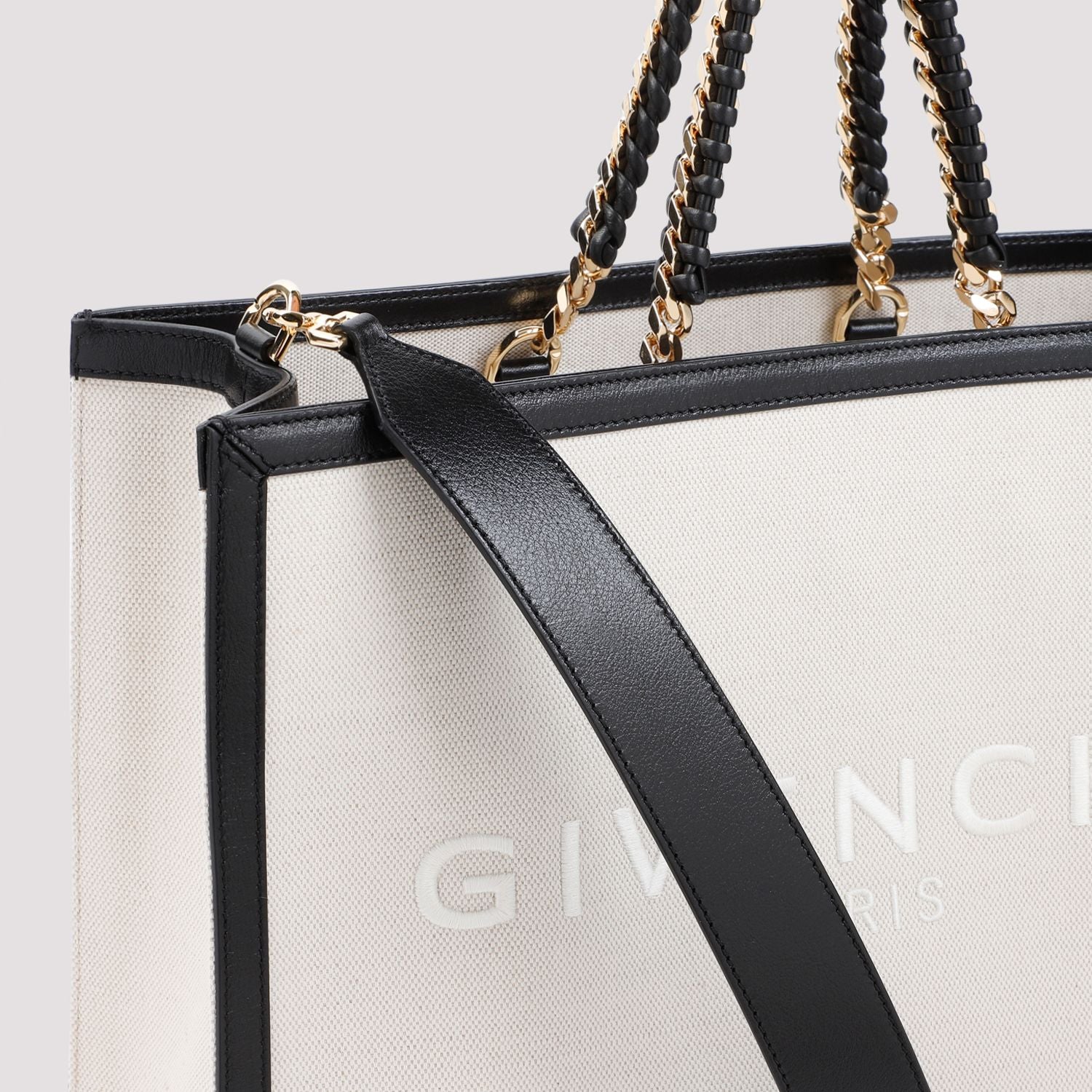 GIVENCHY Two-Tone Medium G-Tote Handbag
