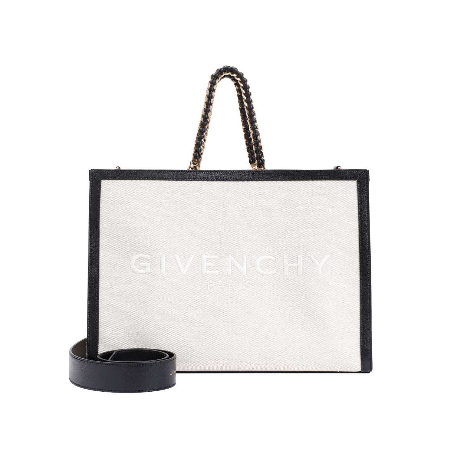 GIVENCHY Two-Tone Medium G-Tote Handbag