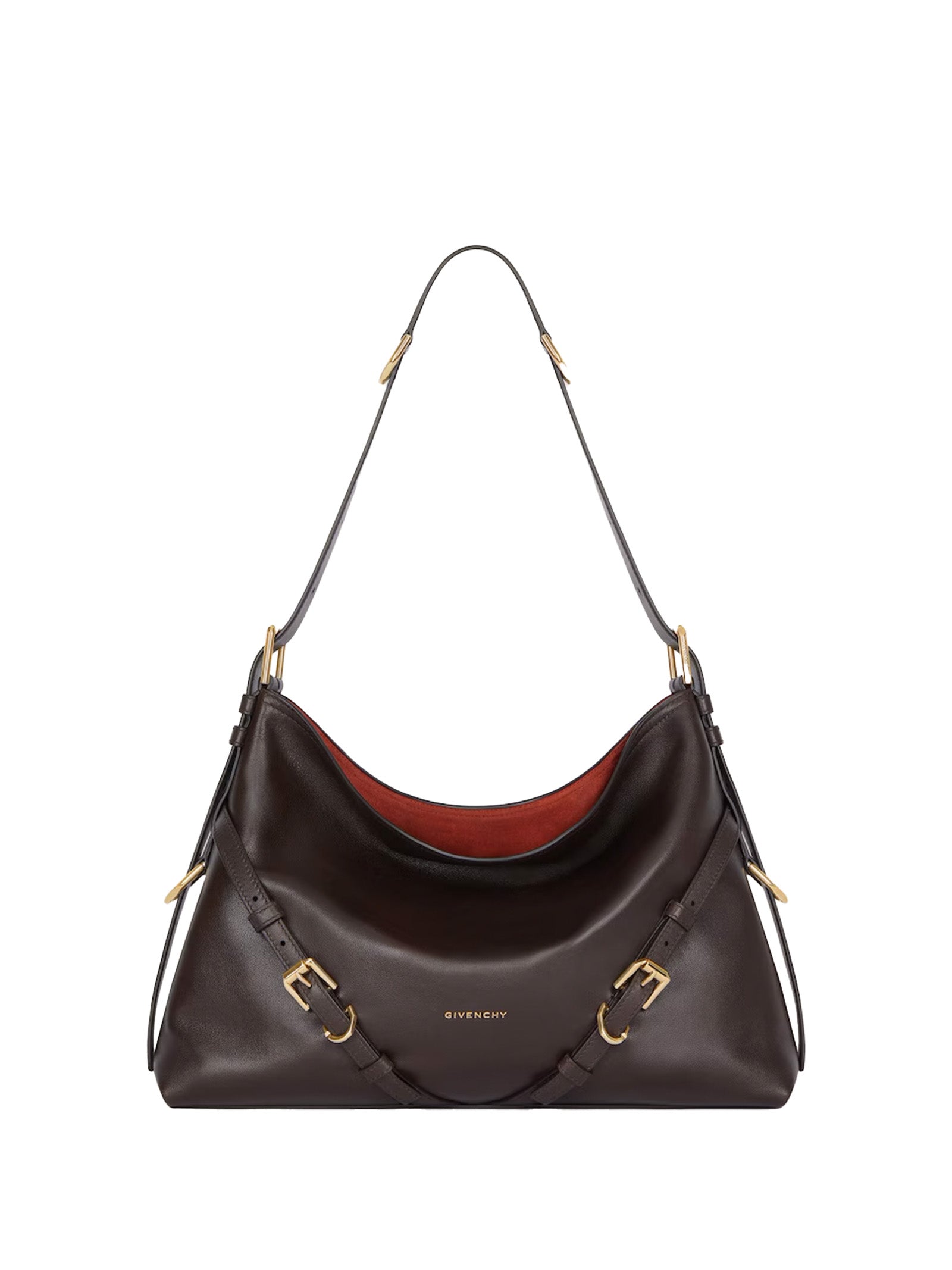 GIVENCHY Medium Glossy Leather Handbag