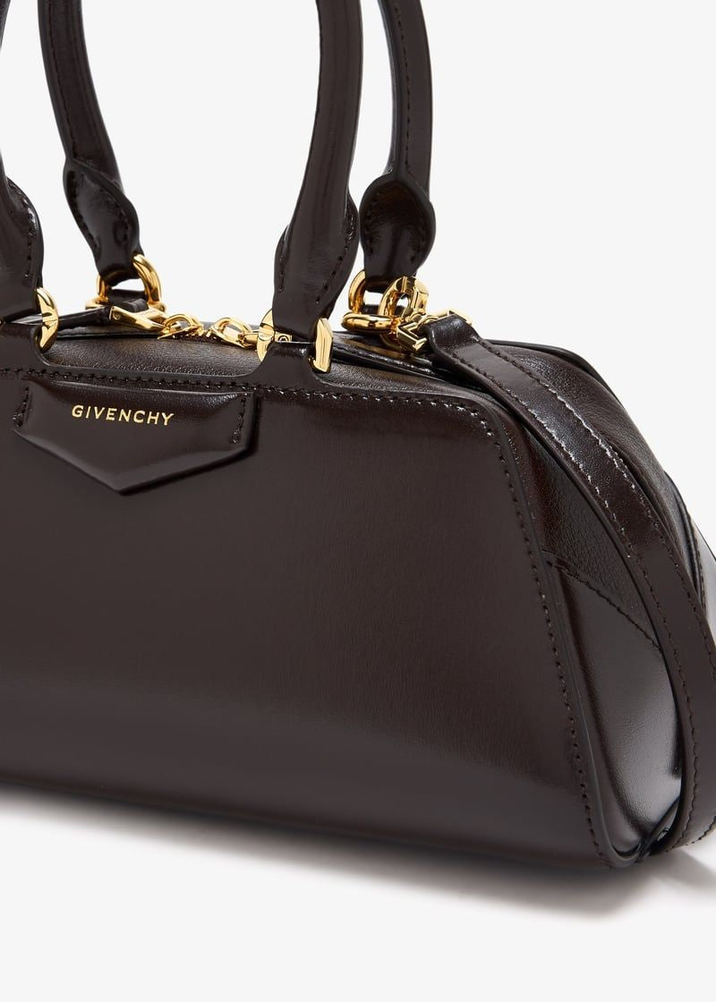 GIVENCHY Mini East-West Handbag in Premium Box Leather