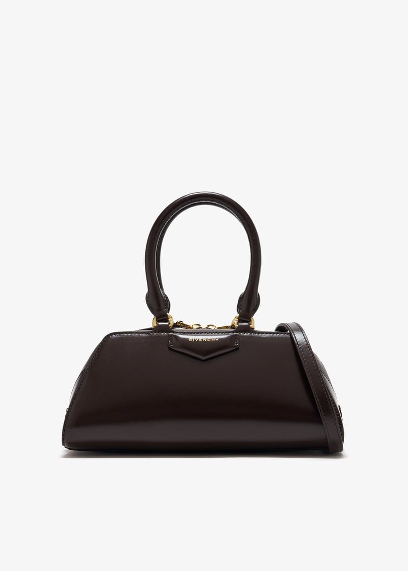 GIVENCHY Mini East-West Handbag in Premium Box Leather