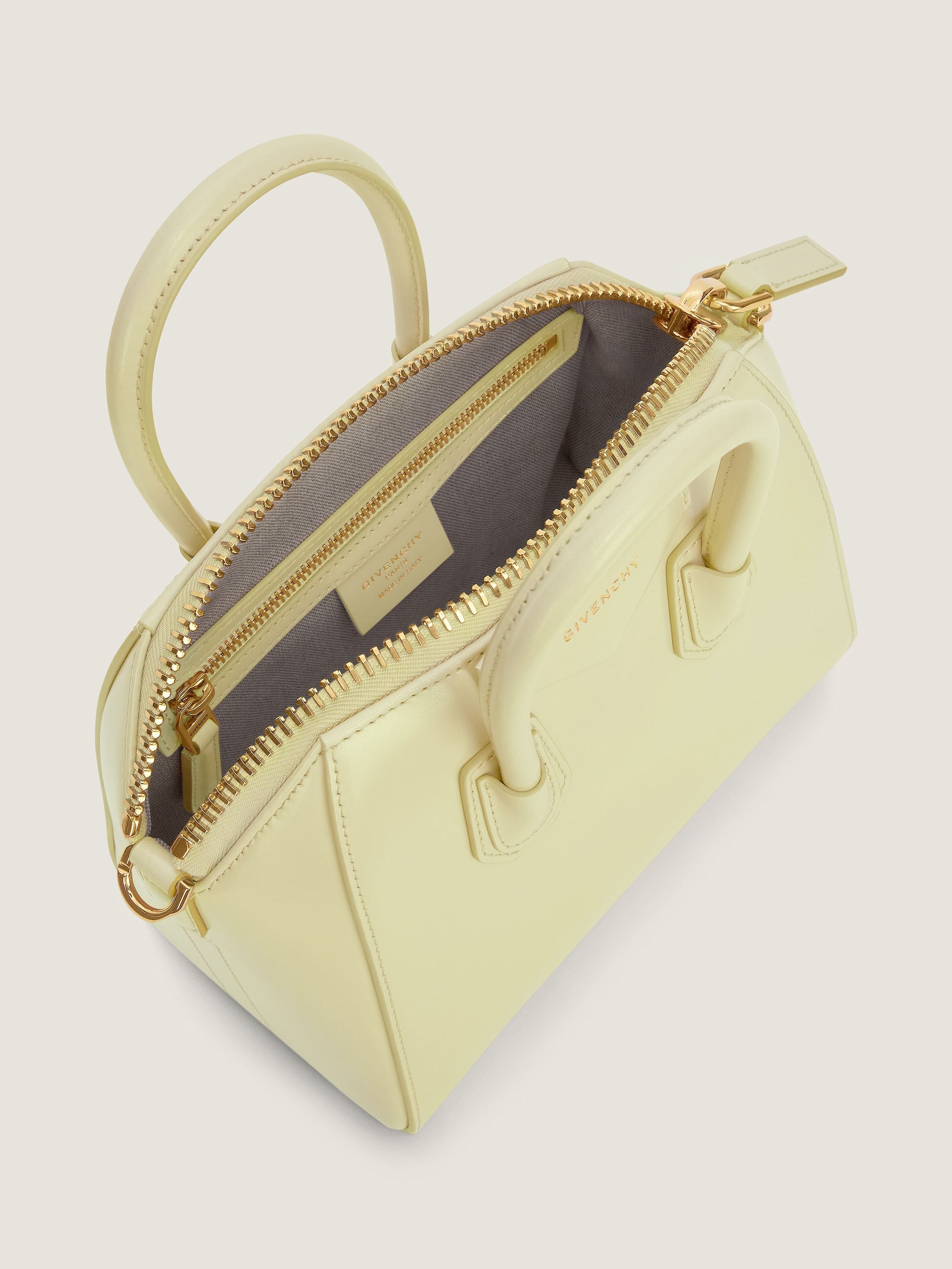 GIVENCHY Mini Leather Handbag with Adjustable Crossbody Strap