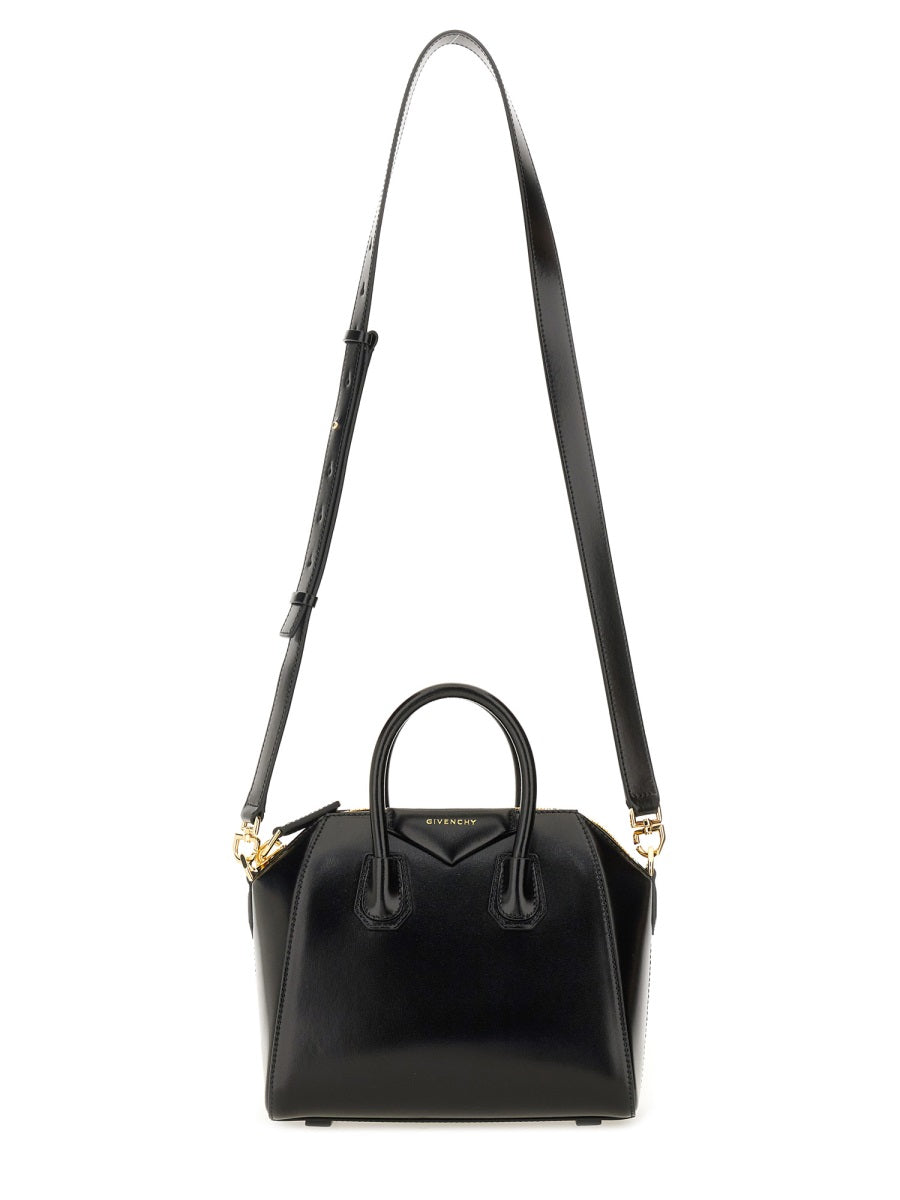 GIVENCHY Mini Antigona Leather Handbag - FW25