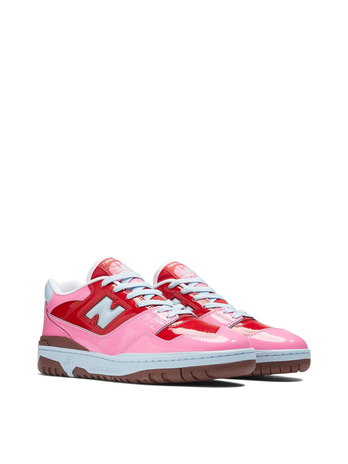 NEW BALANCE 550 Y2K Patent Leather Sneakers for Men