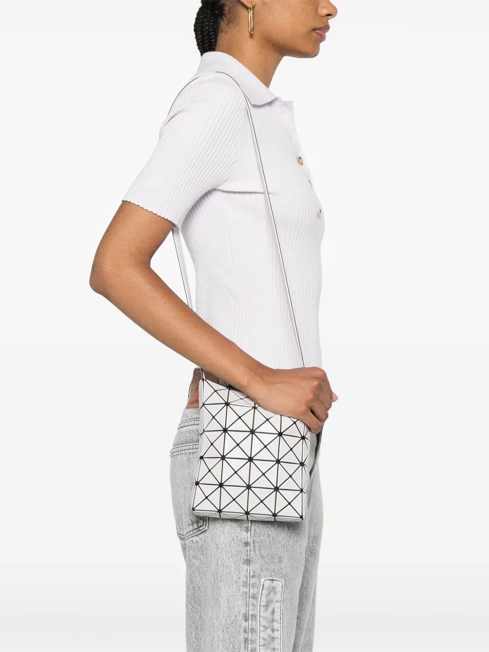 BAO BAO ISSEY MIYAKE Prism Matte Mini Shoulder Handbag