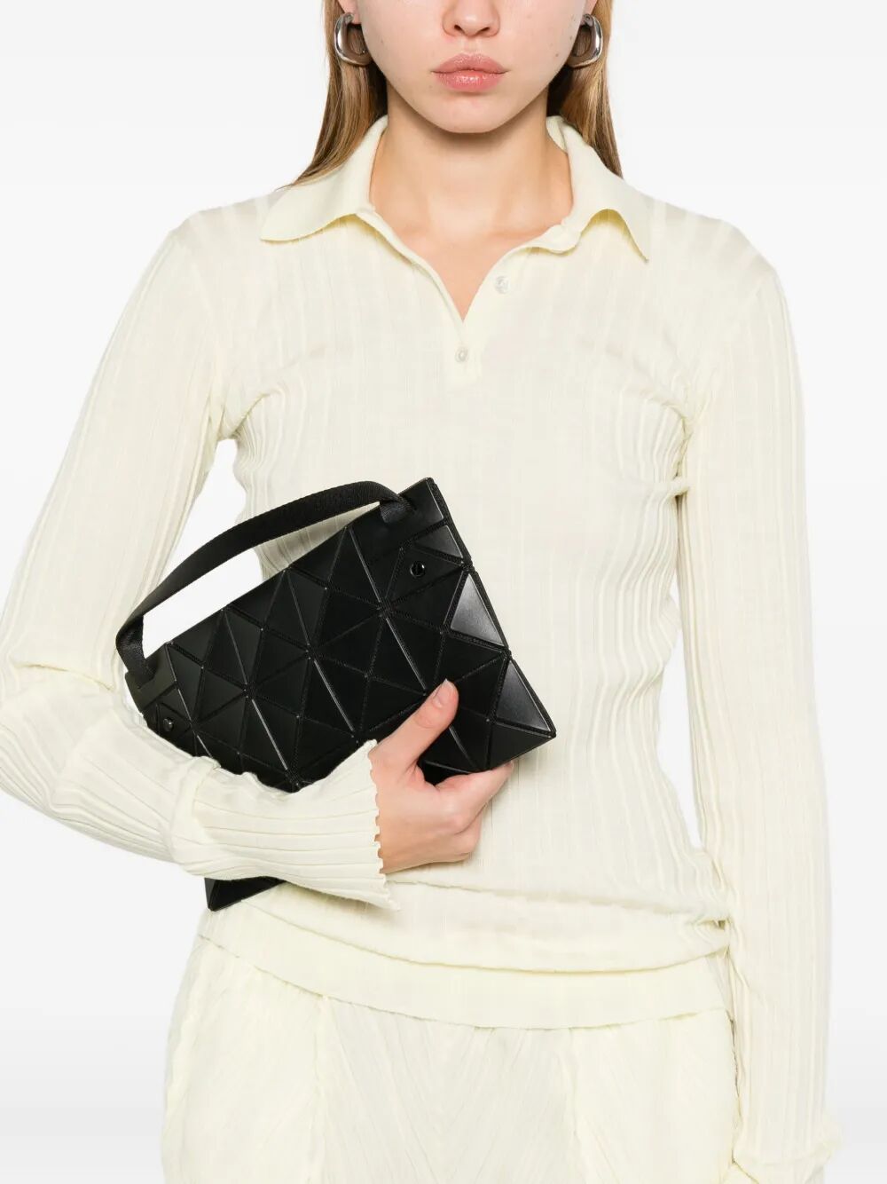 BAO BAO ISSEY MIYAKE Lucent Matte Mini Shoulder Handbag