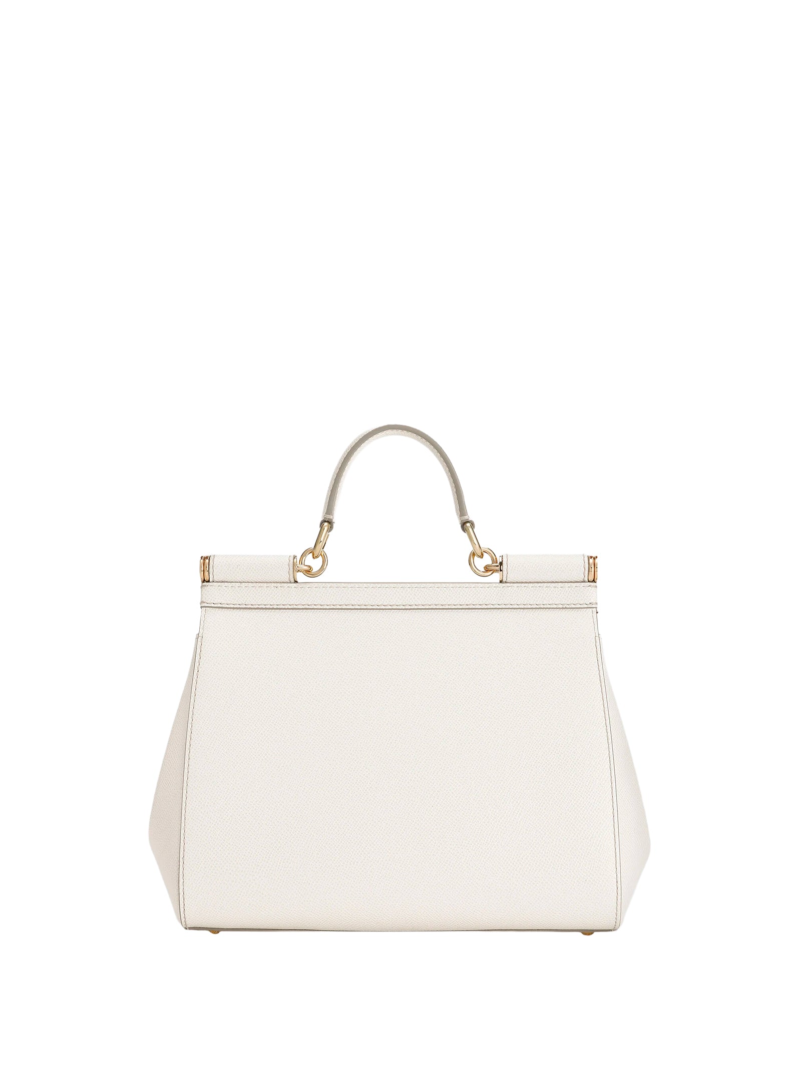 DOLCE & GABBANA Large Dauphine Leather Handbag