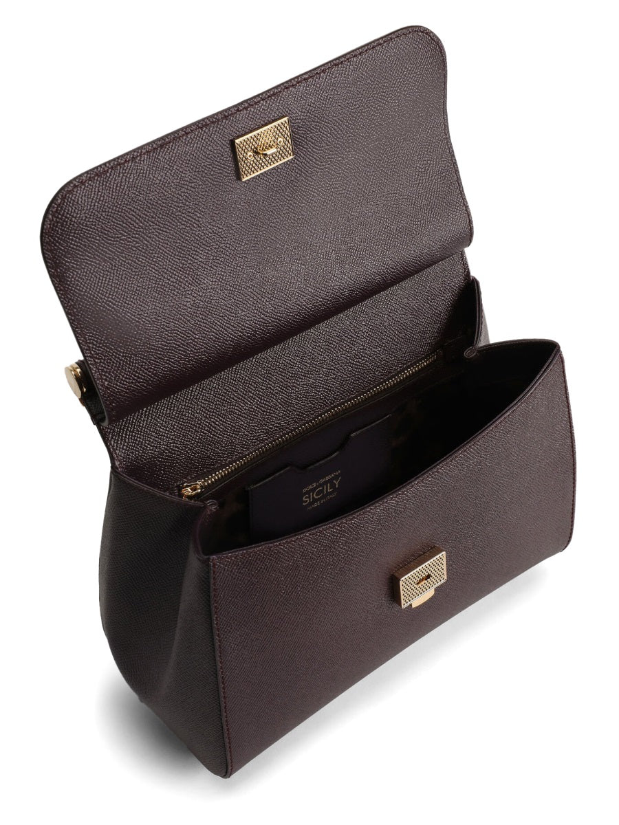 DOLCE & GABBANA Large Sicily Tote Handbag