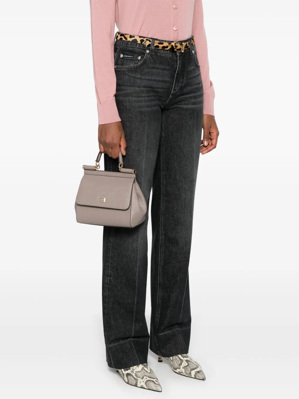 DOLCE & GABBANA Mini Leather Shoulder Handbag