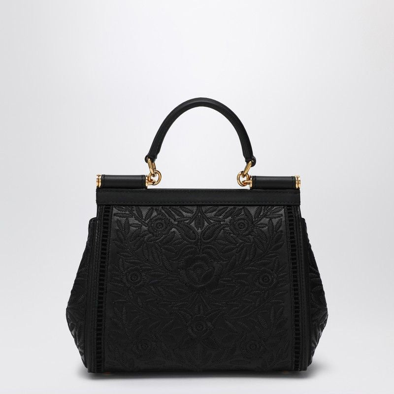 DOLCE & GABBANA Medium Embroidered Handbag