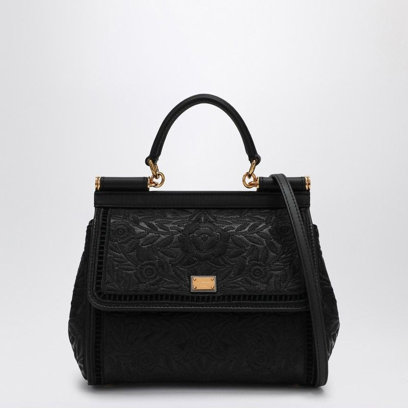DOLCE & GABBANA Medium Embroidered Handbag