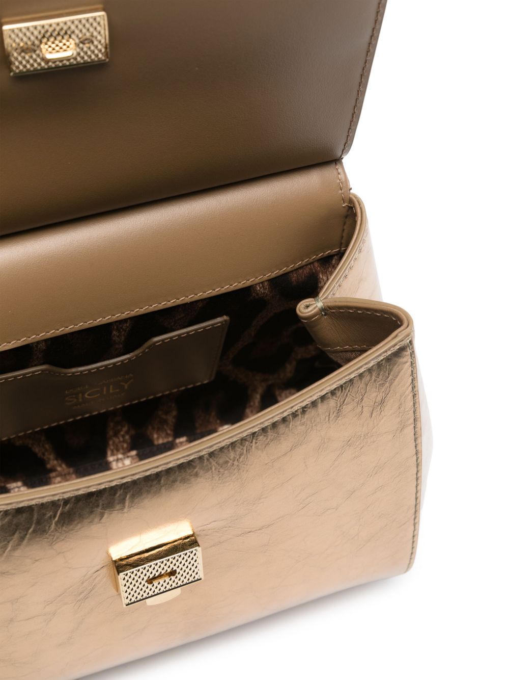 DOLCE & GABBANA Sicily Mini Handbag - Exquisite Leather Craftsmanship