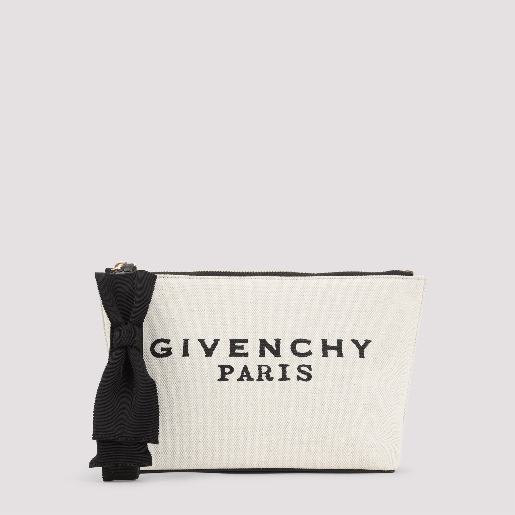 GIVENCHY Mini Logo Cotton Pouch Handbag