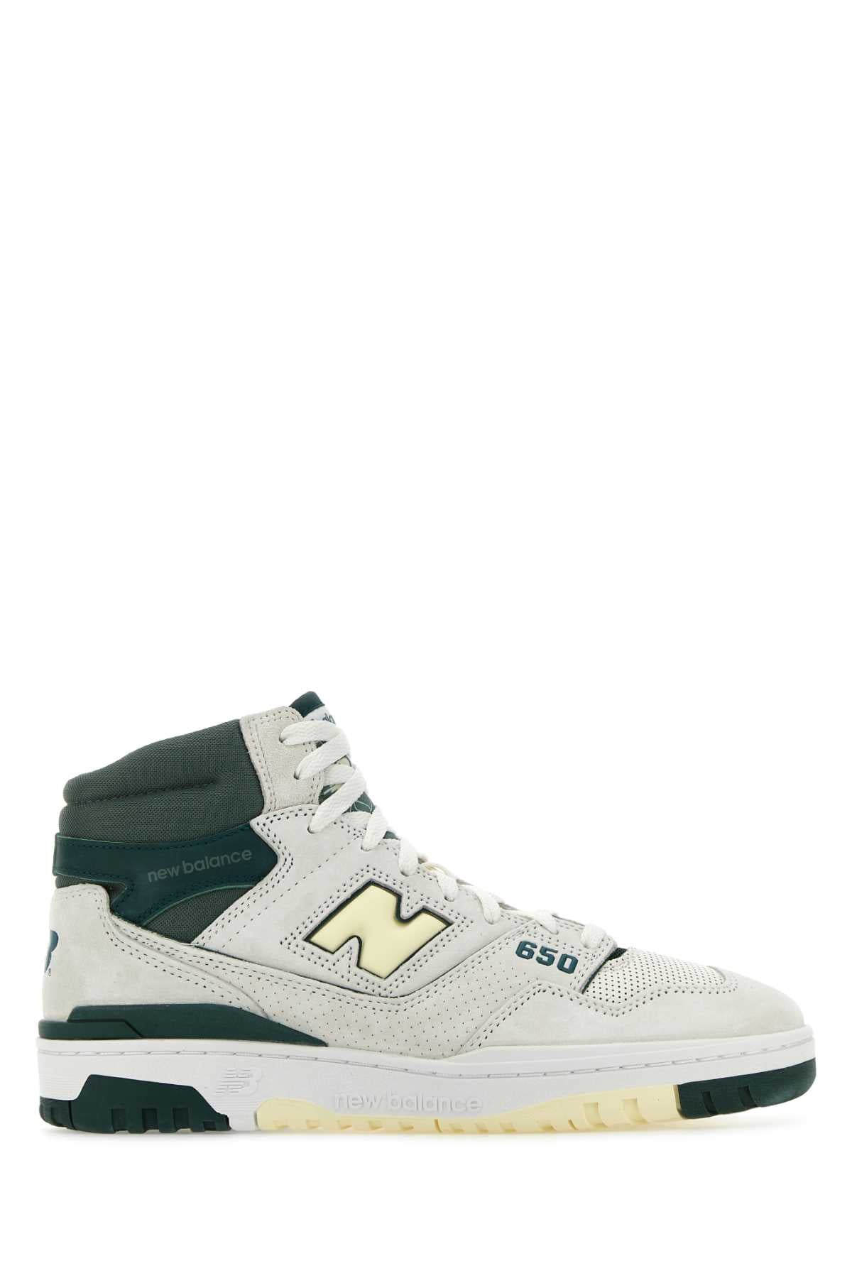 NEW BALANCE Multicolor Leather and Suede 650 Sneaker - Unisex