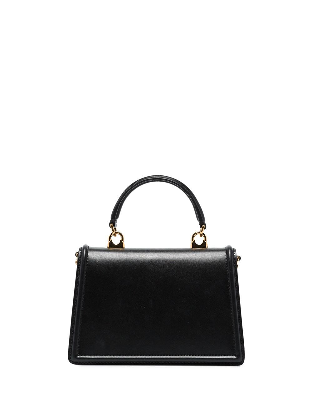 DOLCE & GABBANA Mini Devotion Leather Handbag - 13 CM x 19 CM x 4.5 CM