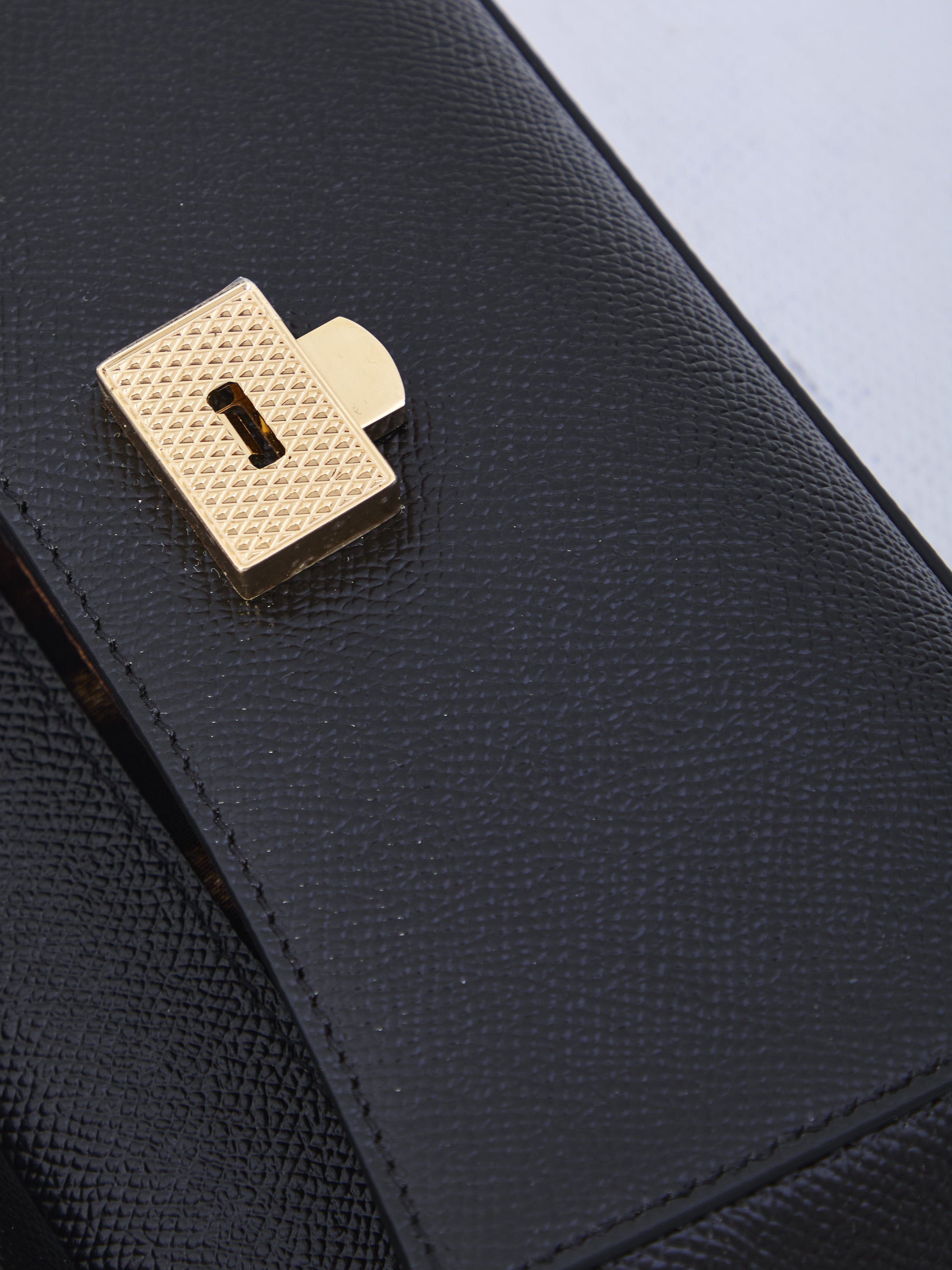 DOLCE & GABBANA Mini Handbag with Logo Plate