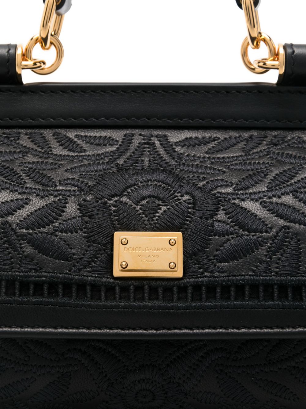 DOLCE & GABBANA Mini Embroidered Handbag