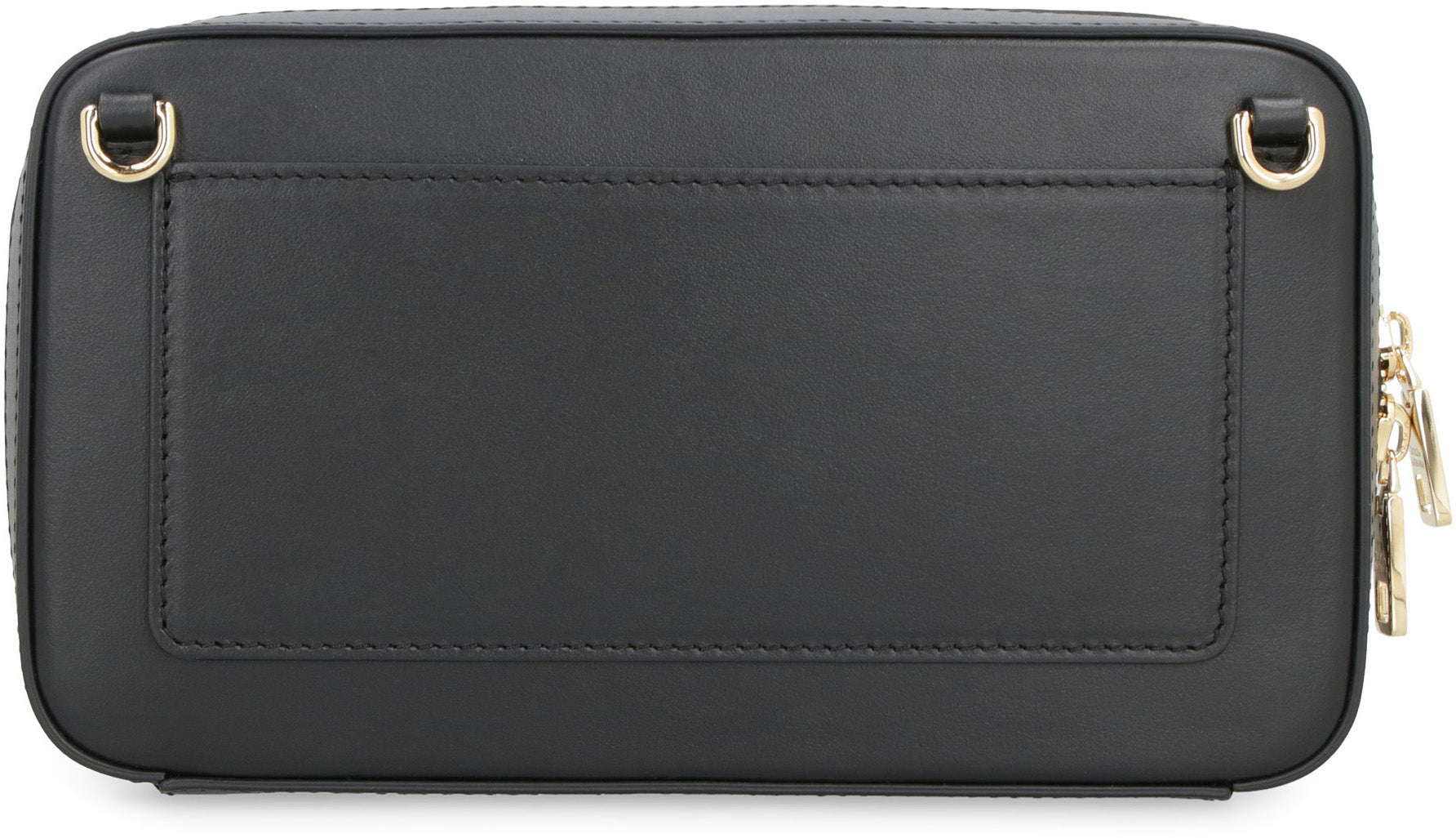 DOLCE & GABBANA Leather Logo Flap Cross-Body Handbag