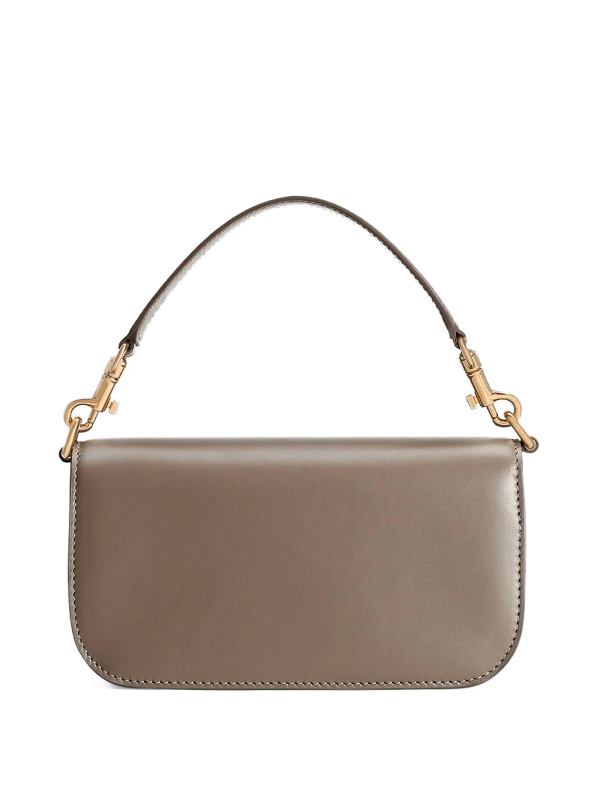 DOLCE & GABBANA Mini Calfskin Shoulder Handbag