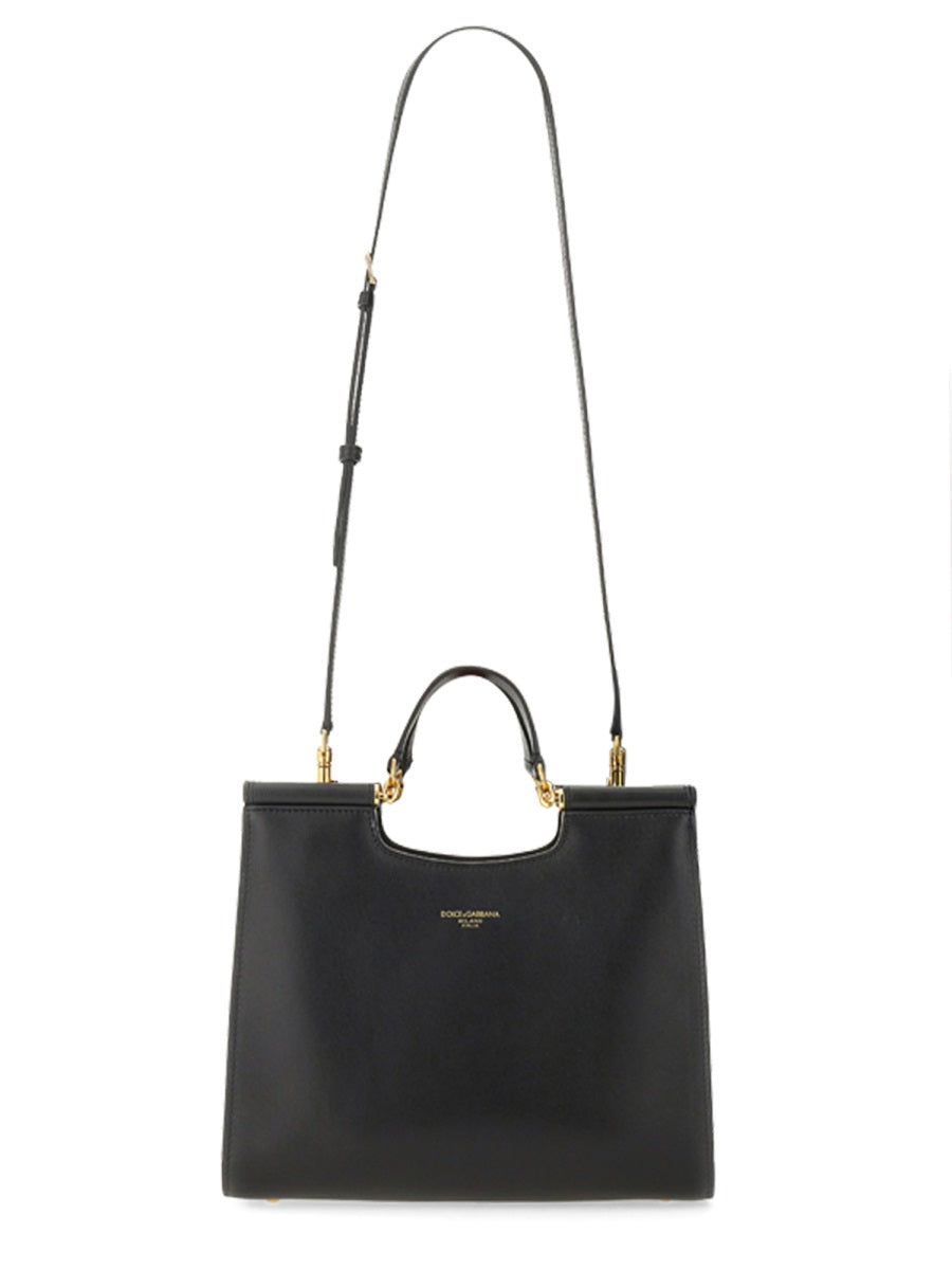 DOLCE & GABBANA Mini Sicily Shopping Handbag