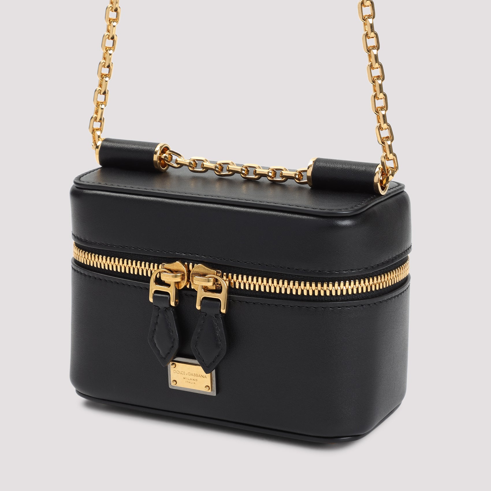DOLCE & GABBANA Mini Leather Shoulder Handbag