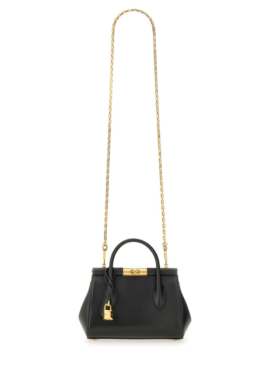 DOLCE & GABBANA Marlene Frame Tote Handbag