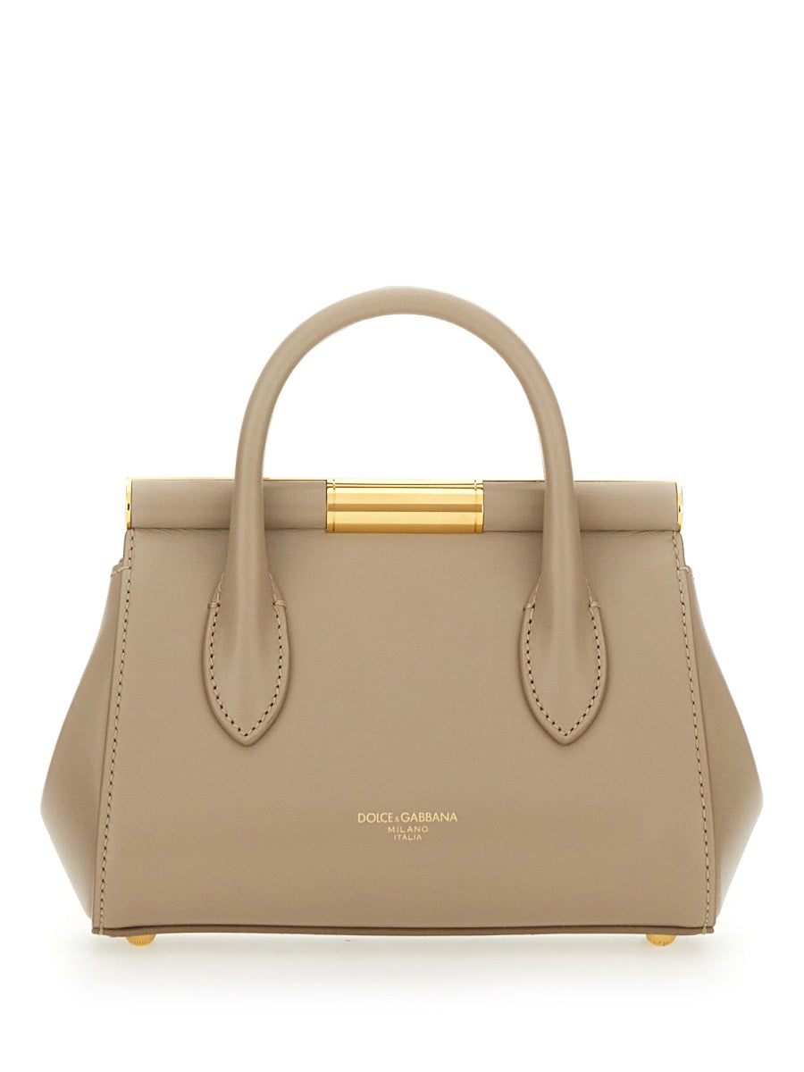 DOLCE & GABBANA Marlene Frame Tote Handbag