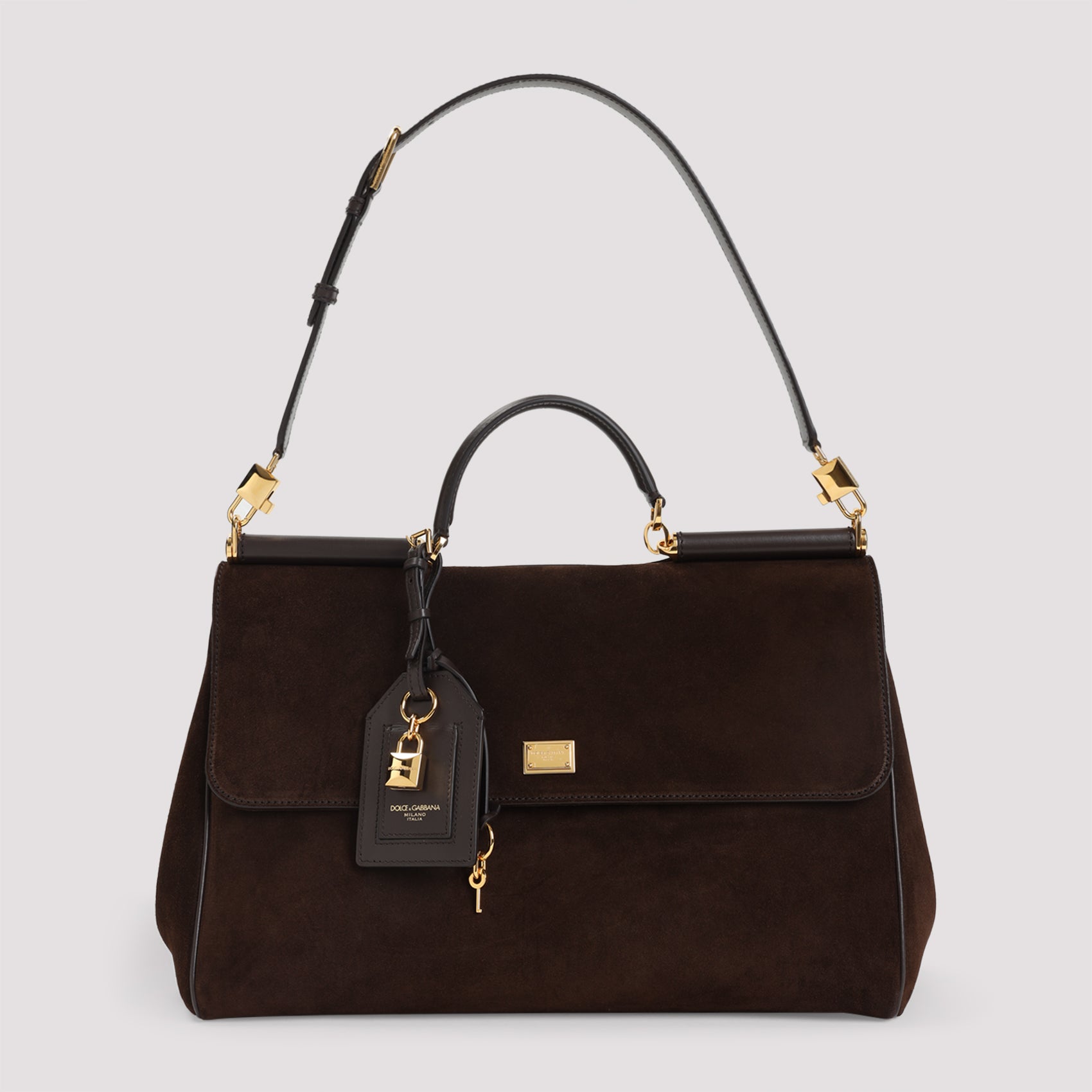 DOLCE & GABBANA Sophisticated Calfskin Handbag for Women