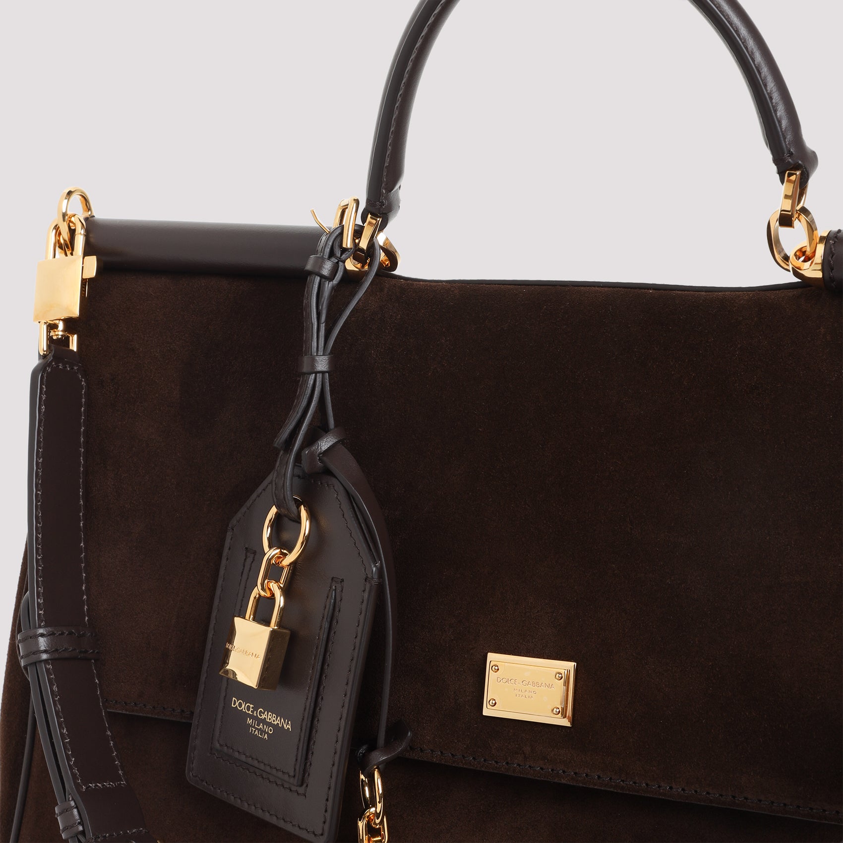 DOLCE & GABBANA Sophisticated Calfskin Handbag for Women