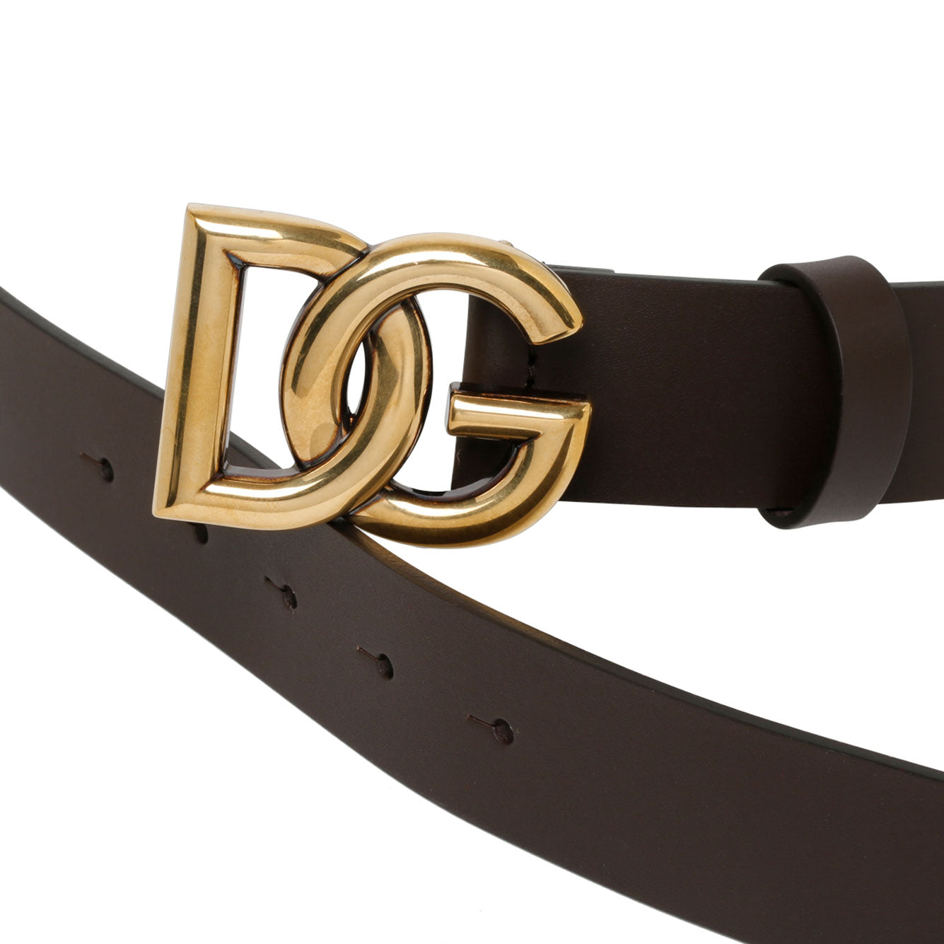 DOLCE & GABBANA Classic Leather Belt for Men