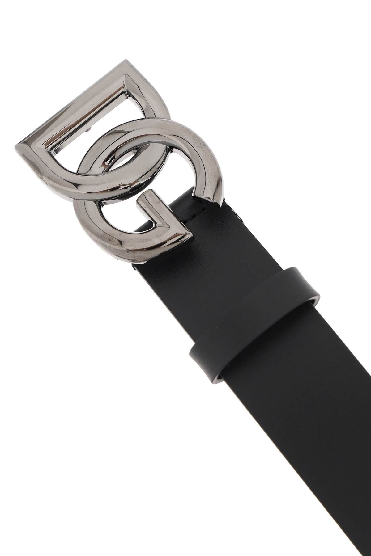 DOLCE & GABBANA Classic Leather Belt for Men
