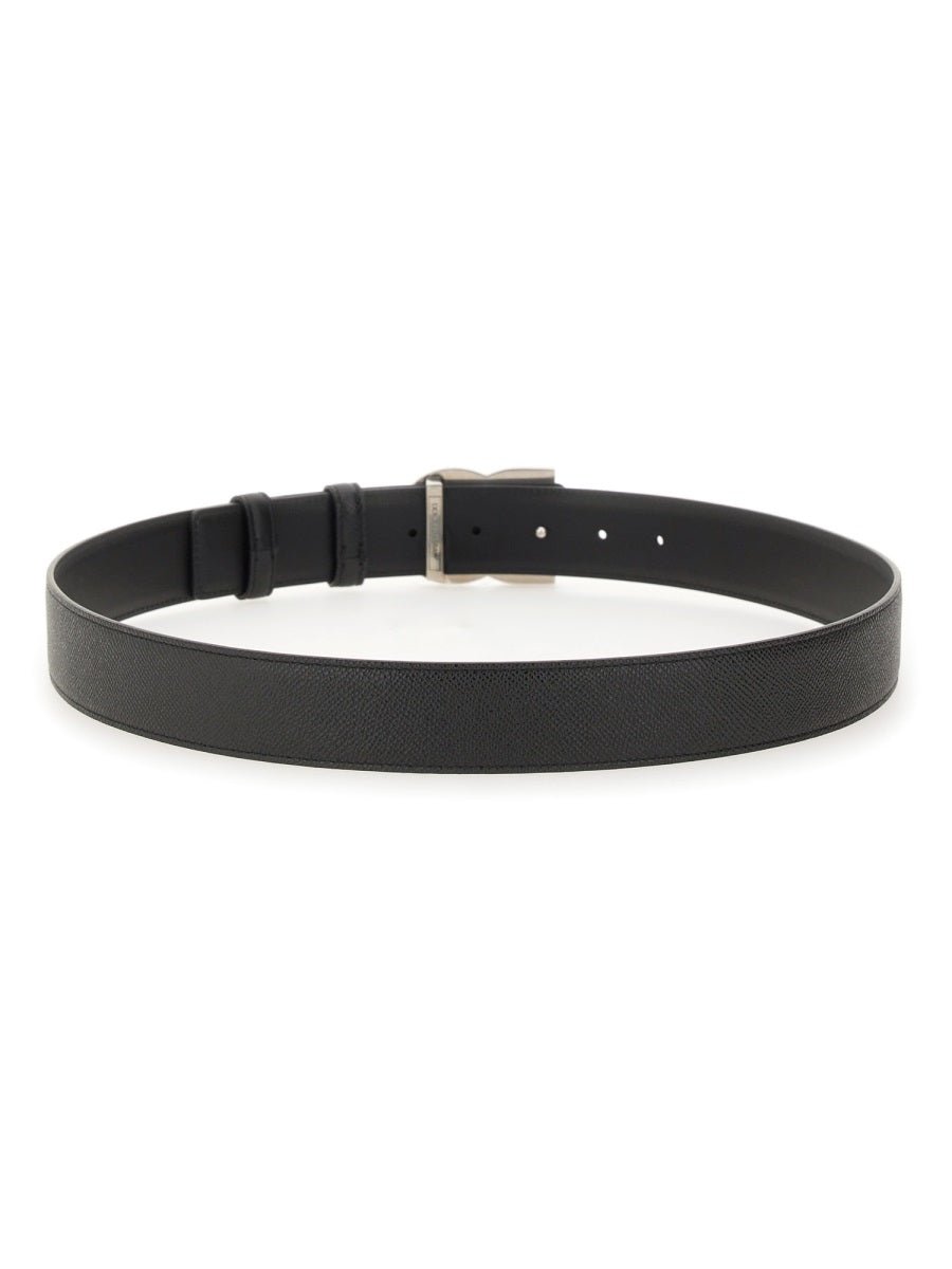 DOLCE & GABBANA Luxury Leather Logo Belt for Men - FW25