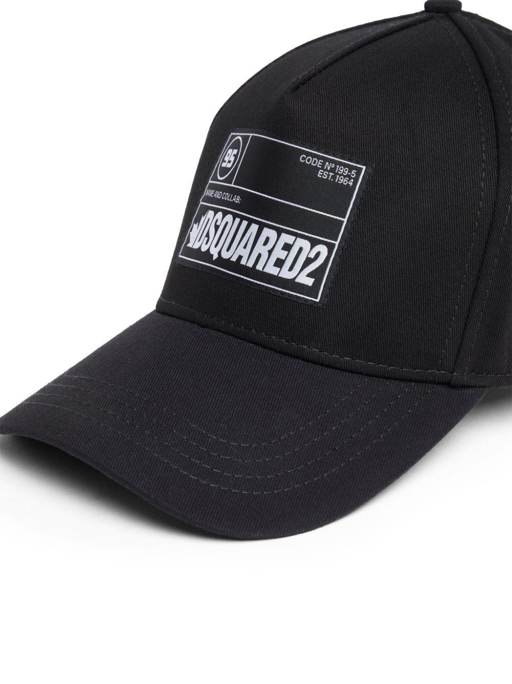 DSQUARED2 Logo Patch Baseball Cap for Men