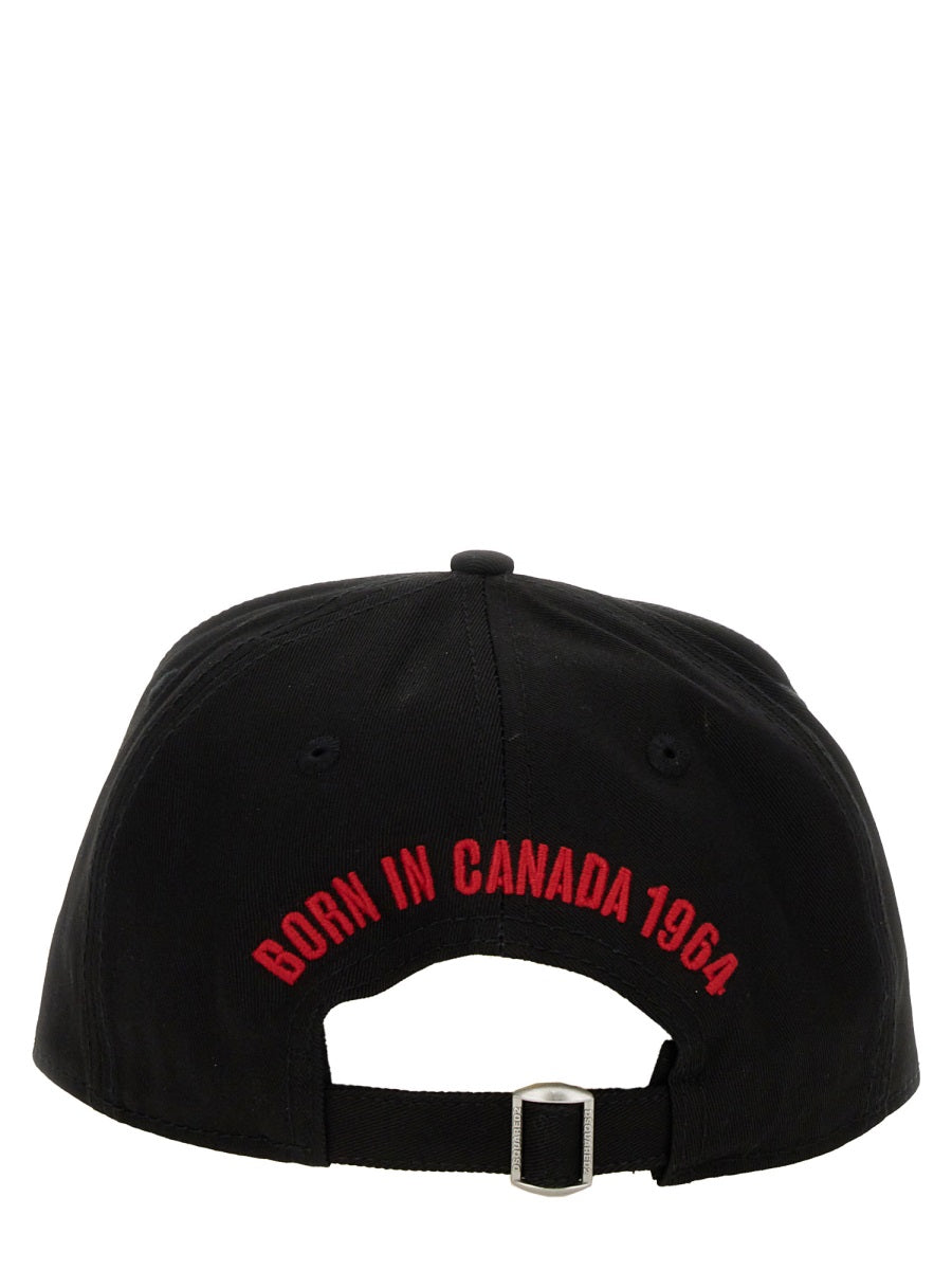 DSQUARED2 Classic Logo Baseball Hat for Men